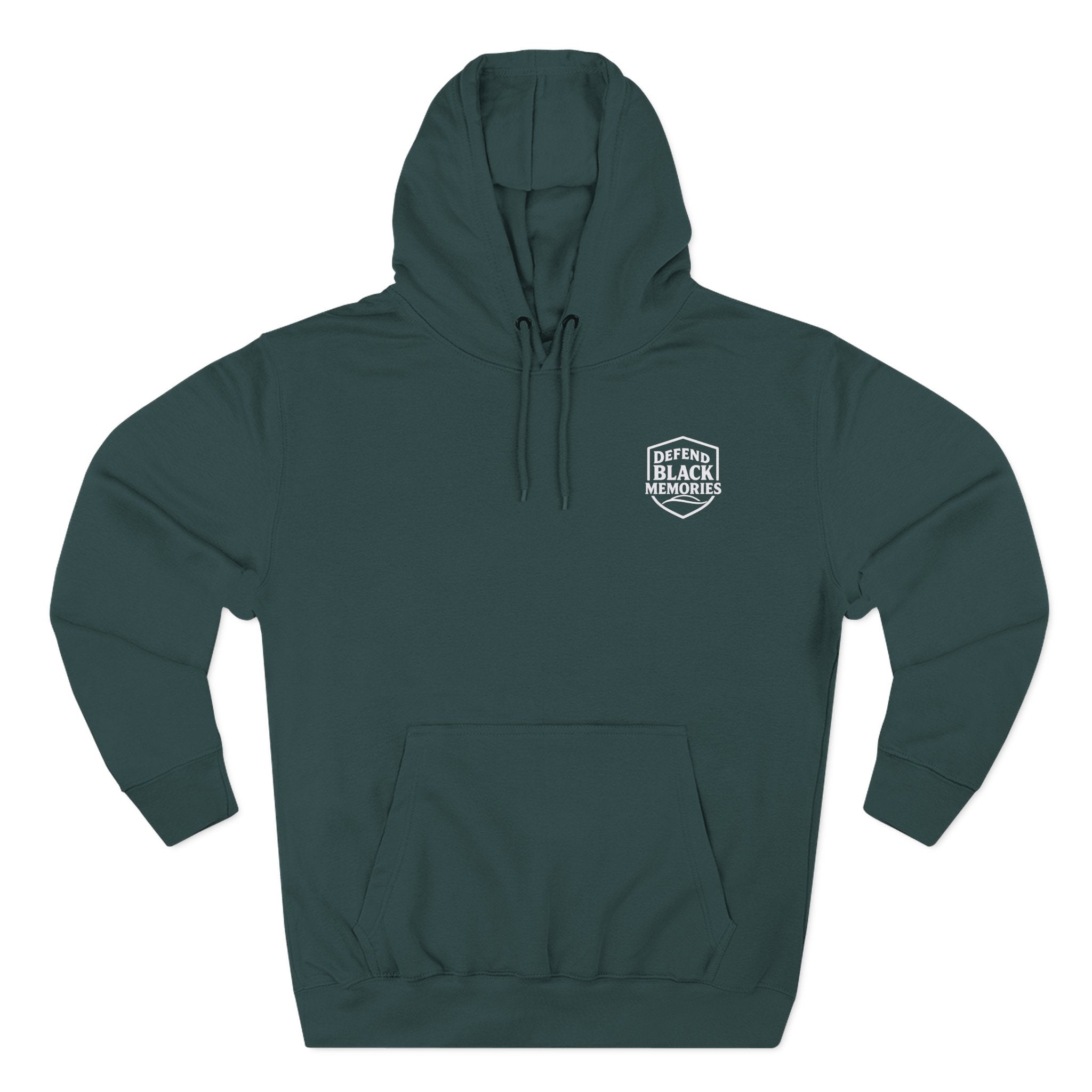 Granville T. Woods, 2 Side, Three-Panel Fleece Hoodie