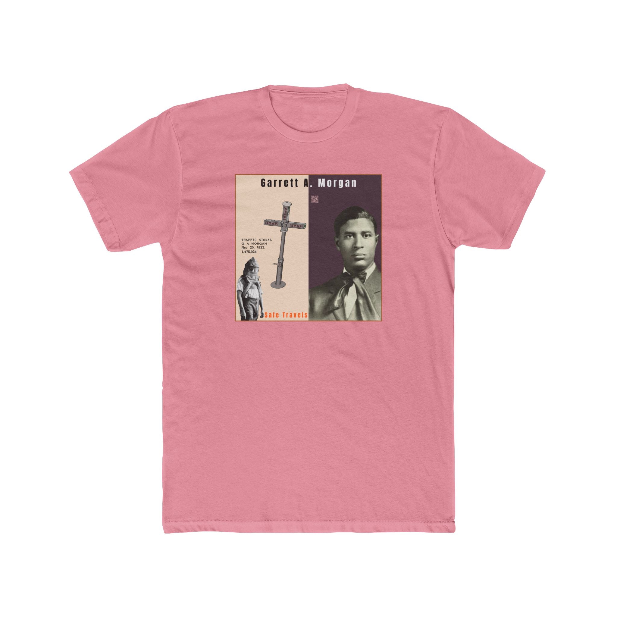 Garrett A. Morgan, Unisex, Historical Portrait T-Shirt (City Champs)