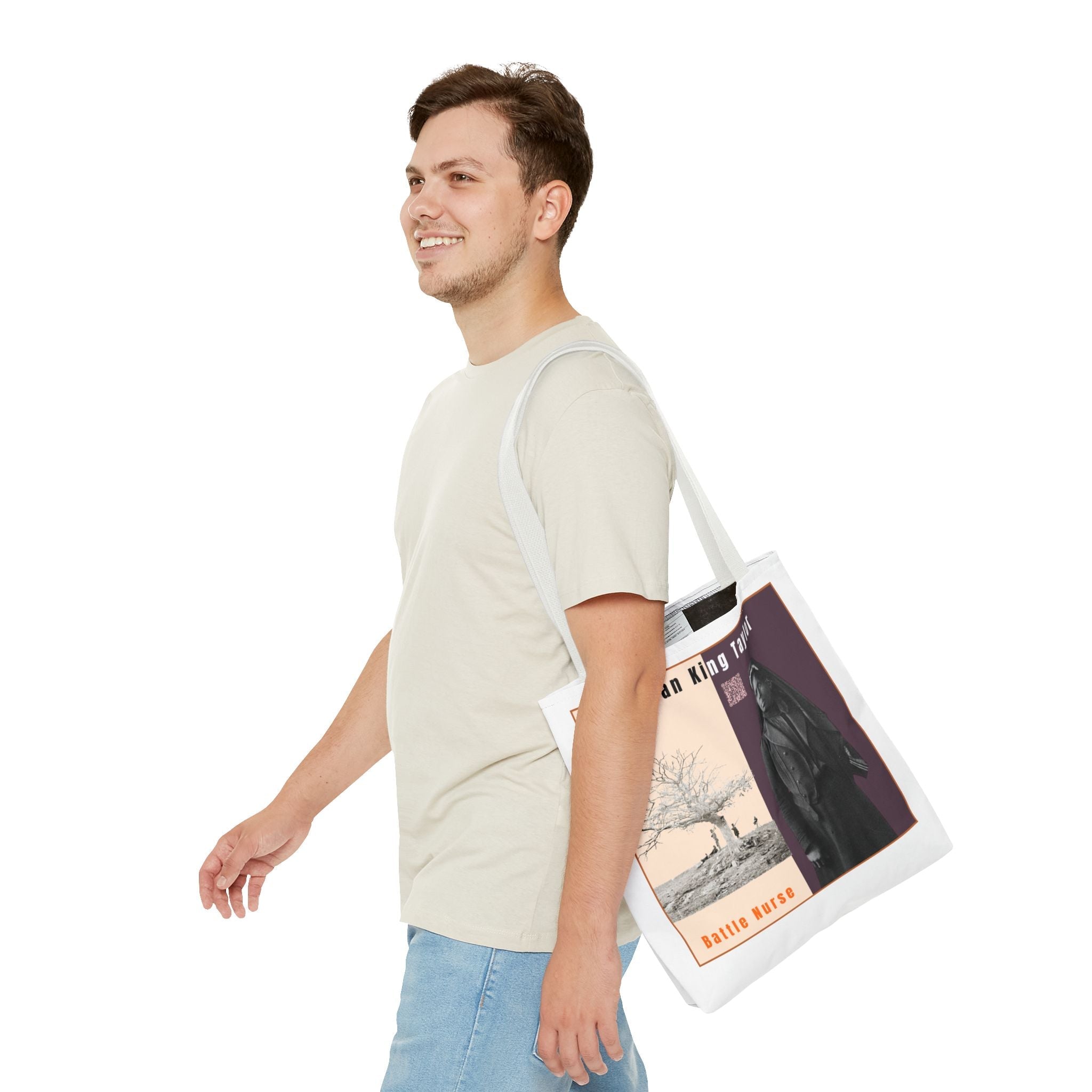 Susan King Taylor Tote Bag (White)