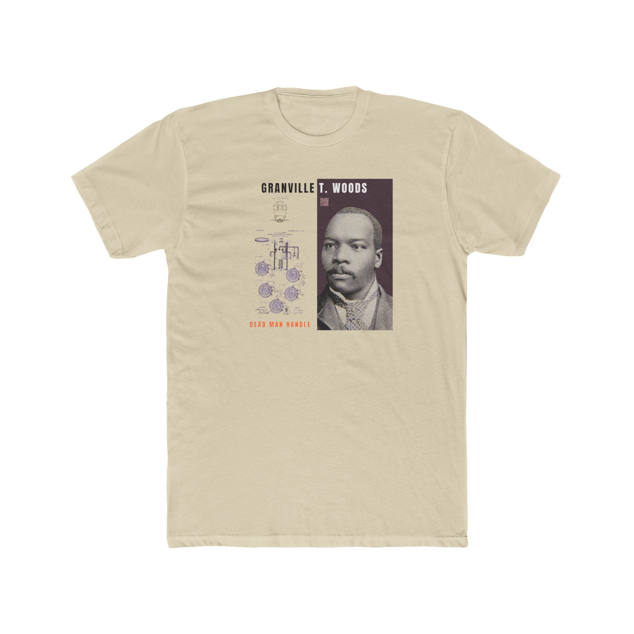 Granville T. Woods, Unisex, Historical Portrait T-Shirt (City Champs)
