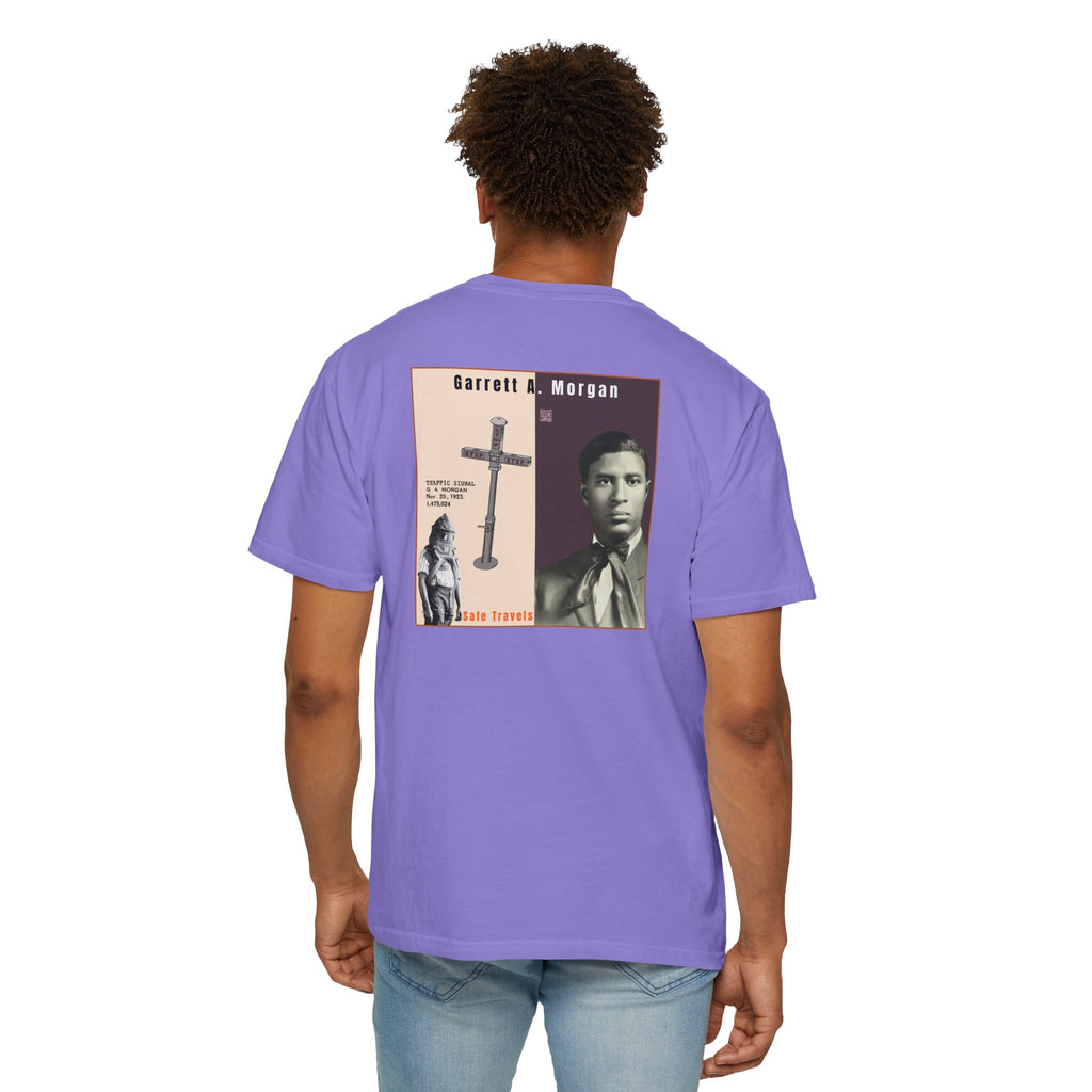 Garrett A. Morgan, 2 Side, Historical Portrait T-shirt (City Champs)