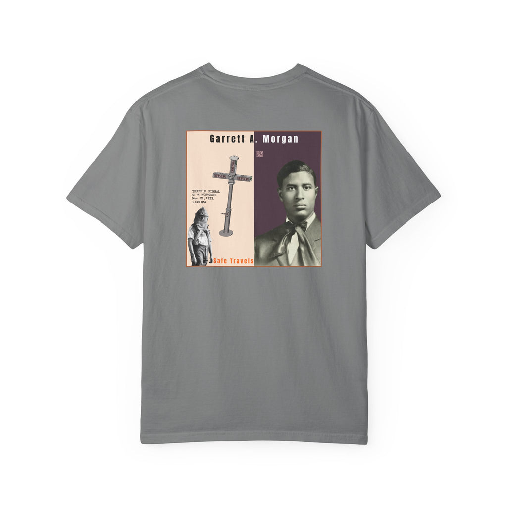Garrett A. Morgan, 2 Side, Historical Portrait T-shirt (City Champs)