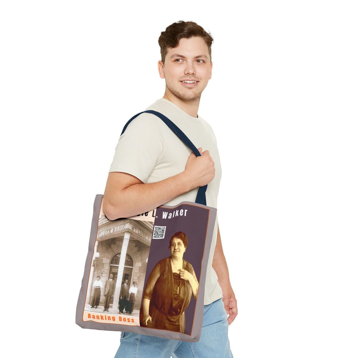 Maggie L. Walker Banking Boss Defend Black Memories Tote Bag