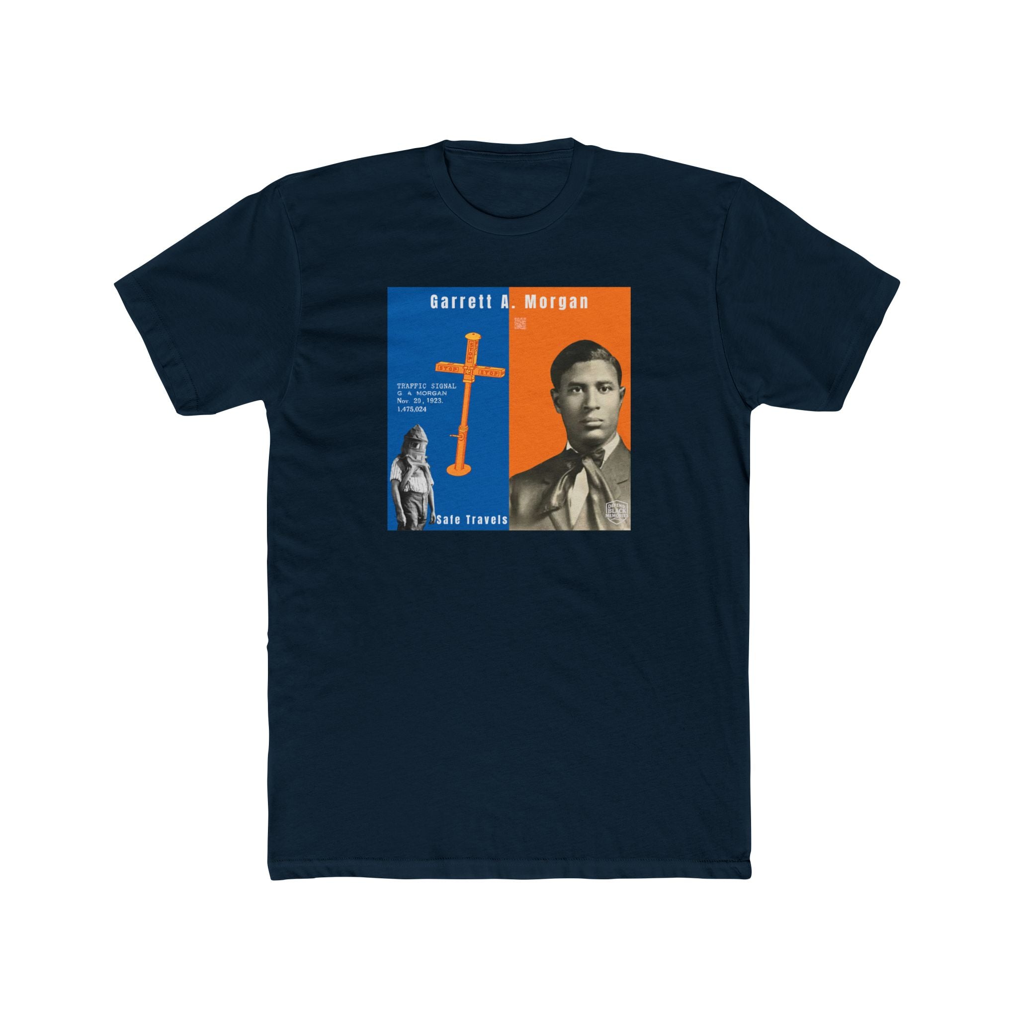 Garrett A. Morgan, Unisex, Historical Portrait T-Shirt (City Champs)