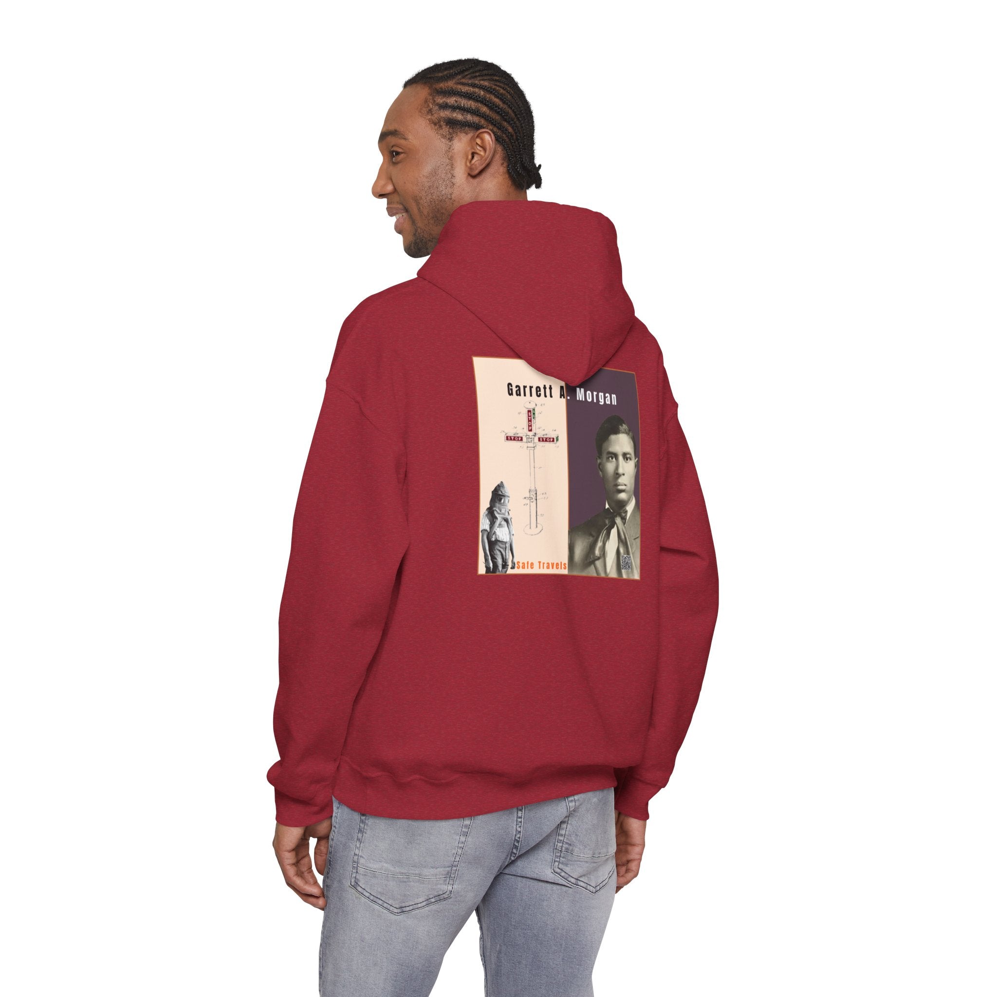 Garrett A. Morgan, Unisex, Historical Portrait, Heavy Blend™ Hooded Sweatshirt