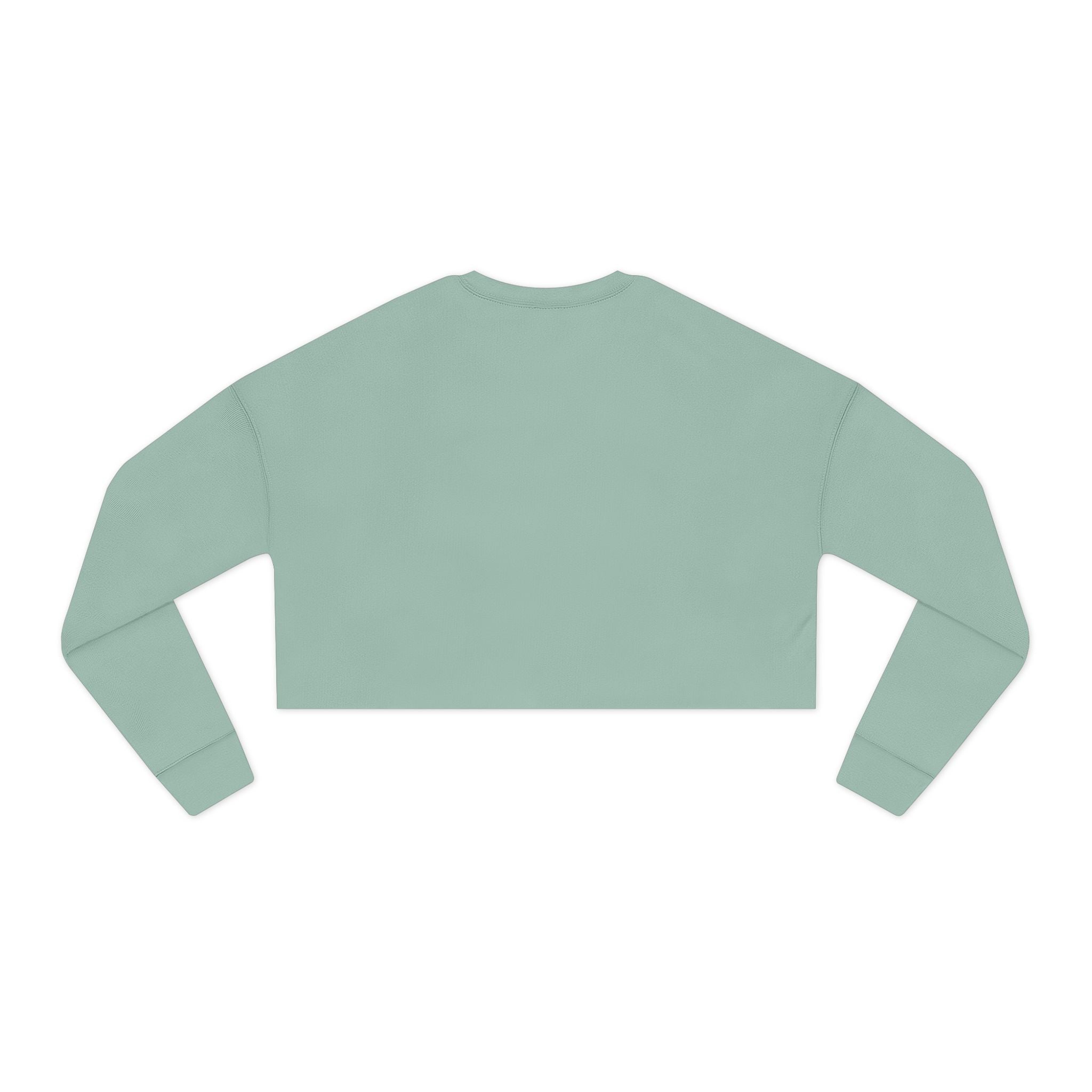 Tubman-Truth, Front Brooch Graphic, Women's Cropped Sweatshirt