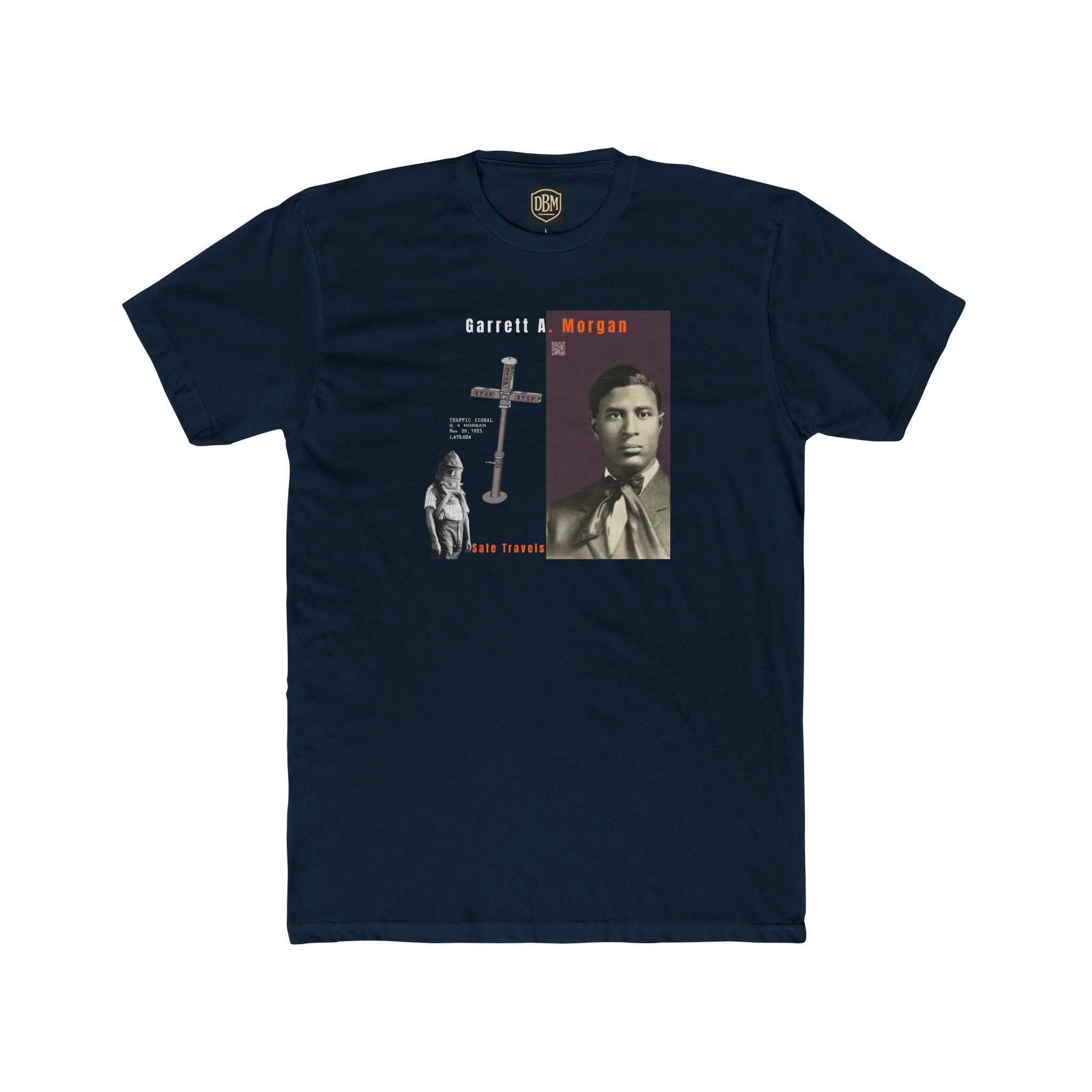 Garrett A. Morgan, Unisex, Historical Portrait T-Shirt