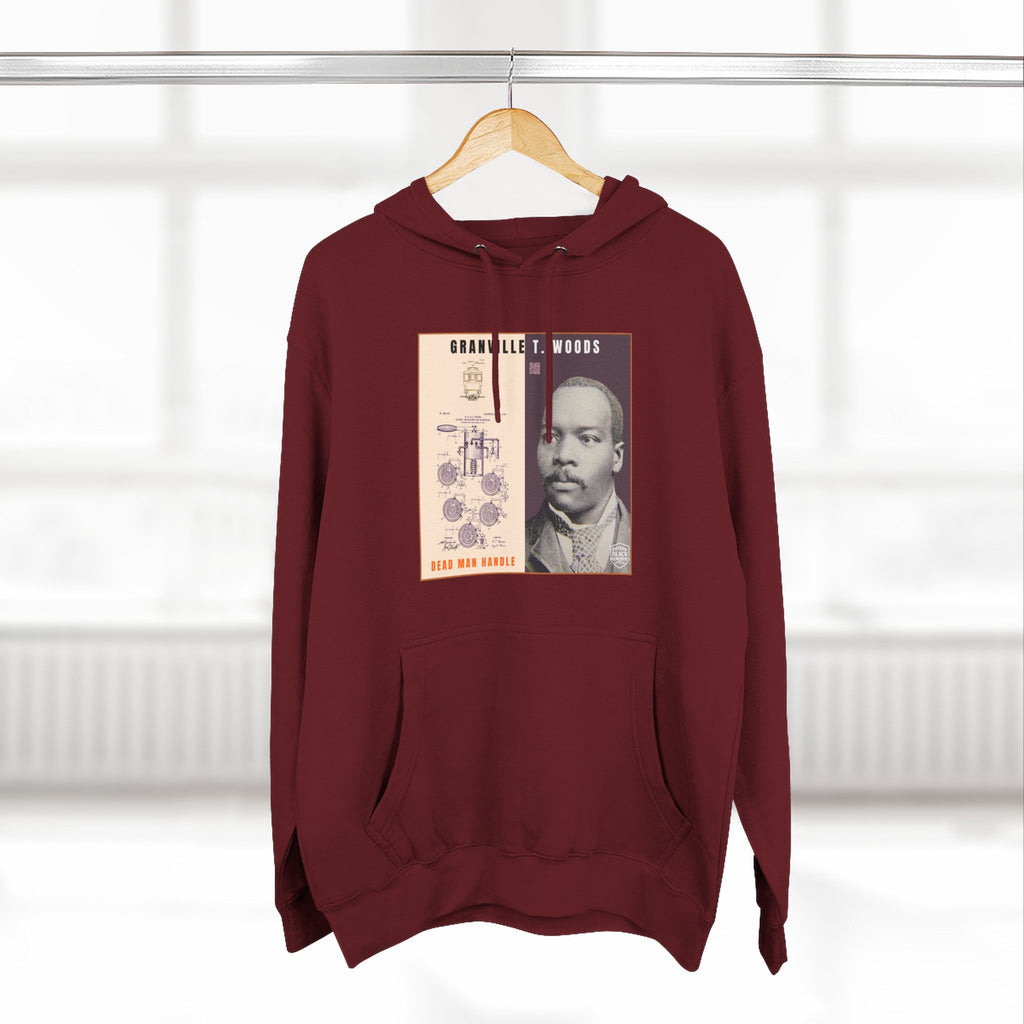 Granville T. Woods, Three-panel Historical Portrait Hoodie (City Champs)