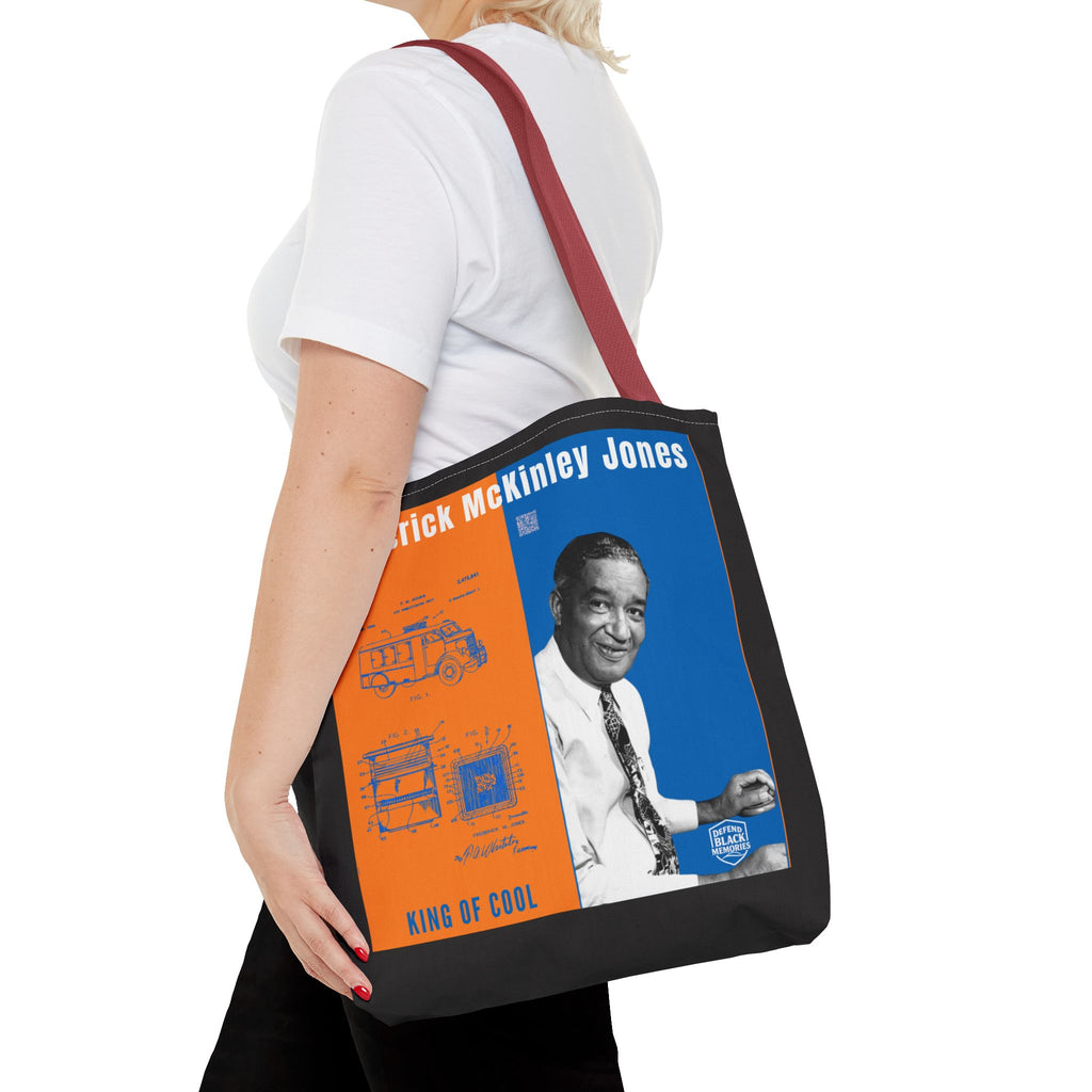 Frederick McKinley Jones, Historical Portrait Tote Bag (Black)