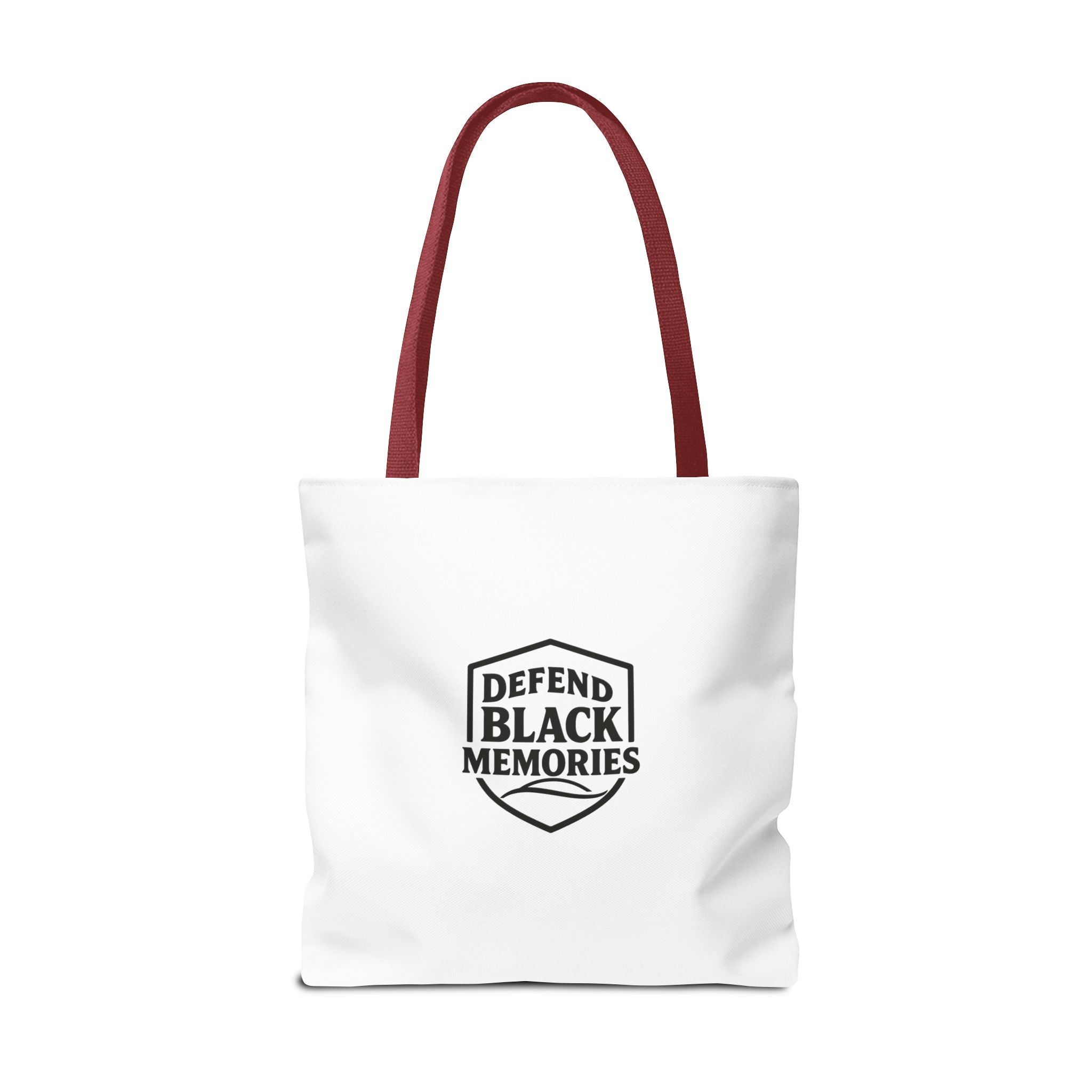 Defend Black Memories: Elijah McCoy Historical Portrait AOP Tote Bag