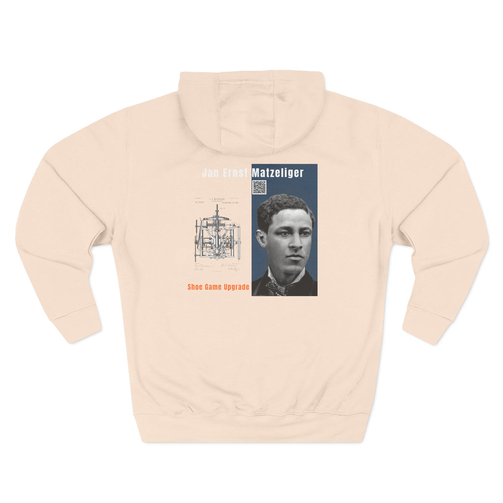 Jan E. Matzeliger Three-Panel Historic Portrait Hoodie (City Champs)
