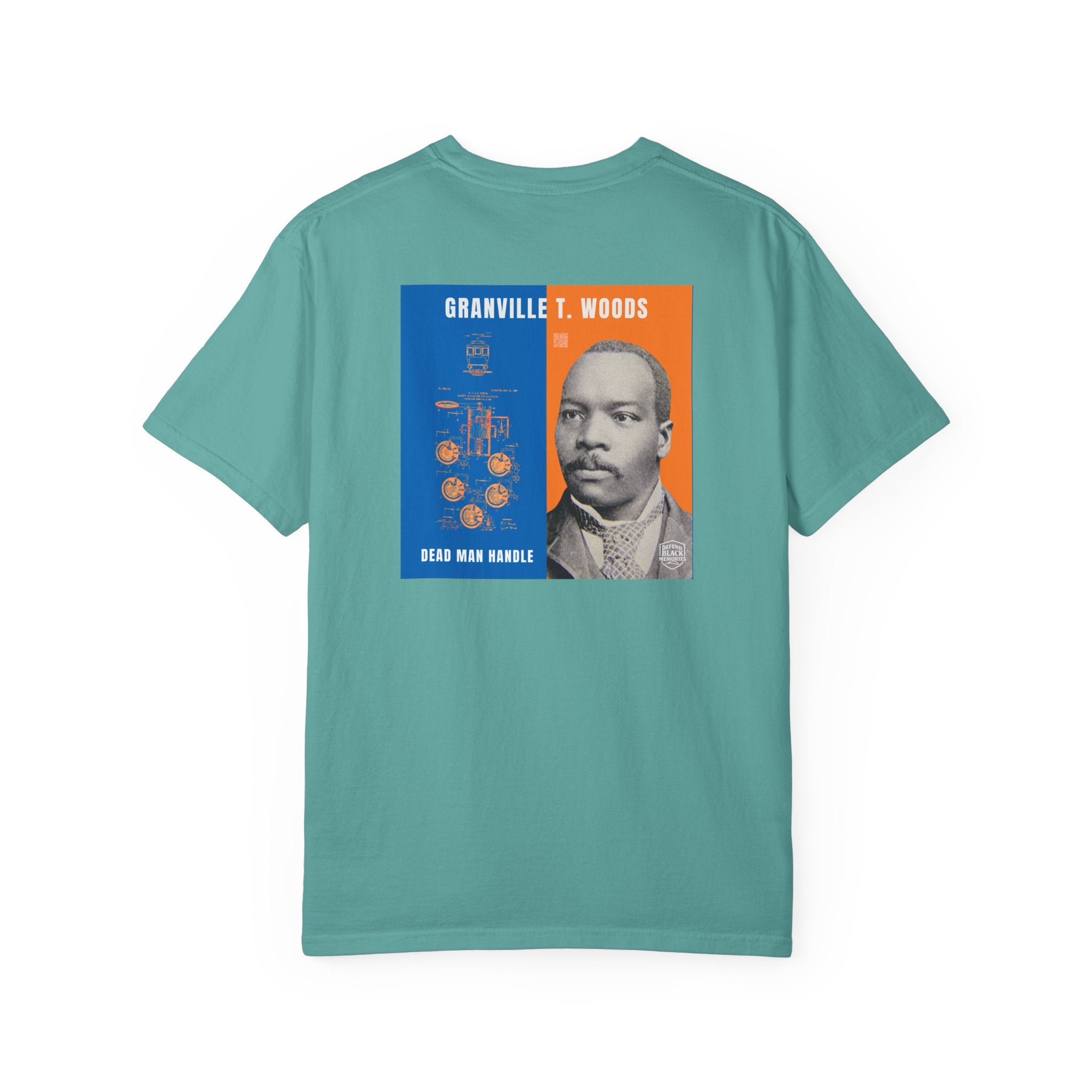 Granville T. Woods, 2 Side, Unisex, Historical Portrait T-shirt (City Champs)