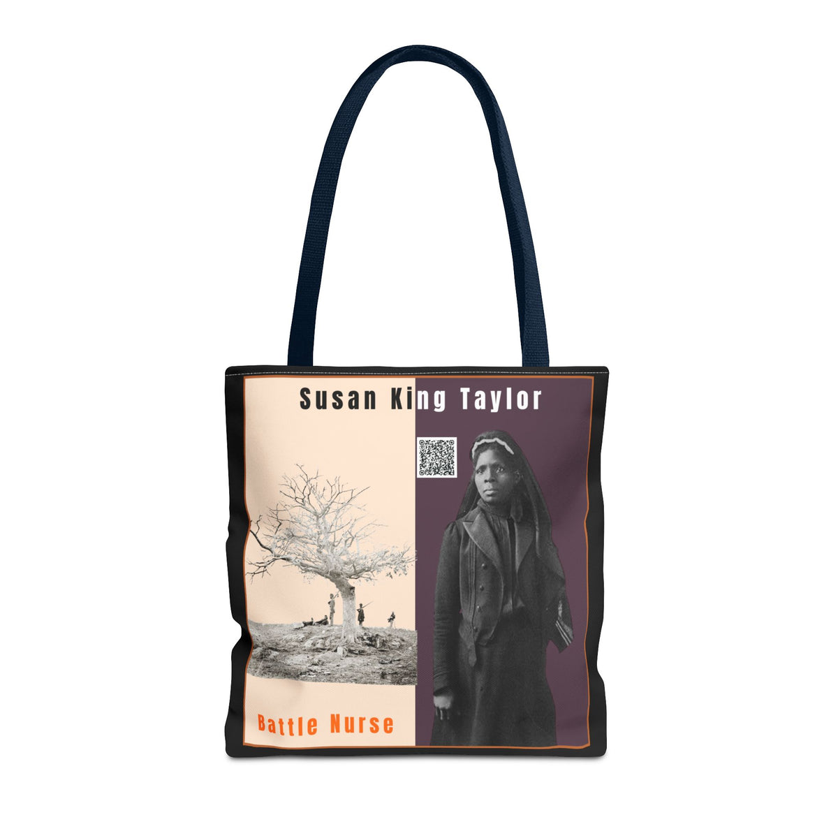 Susan King Taylor Battle Nurse Black History Tote Bag