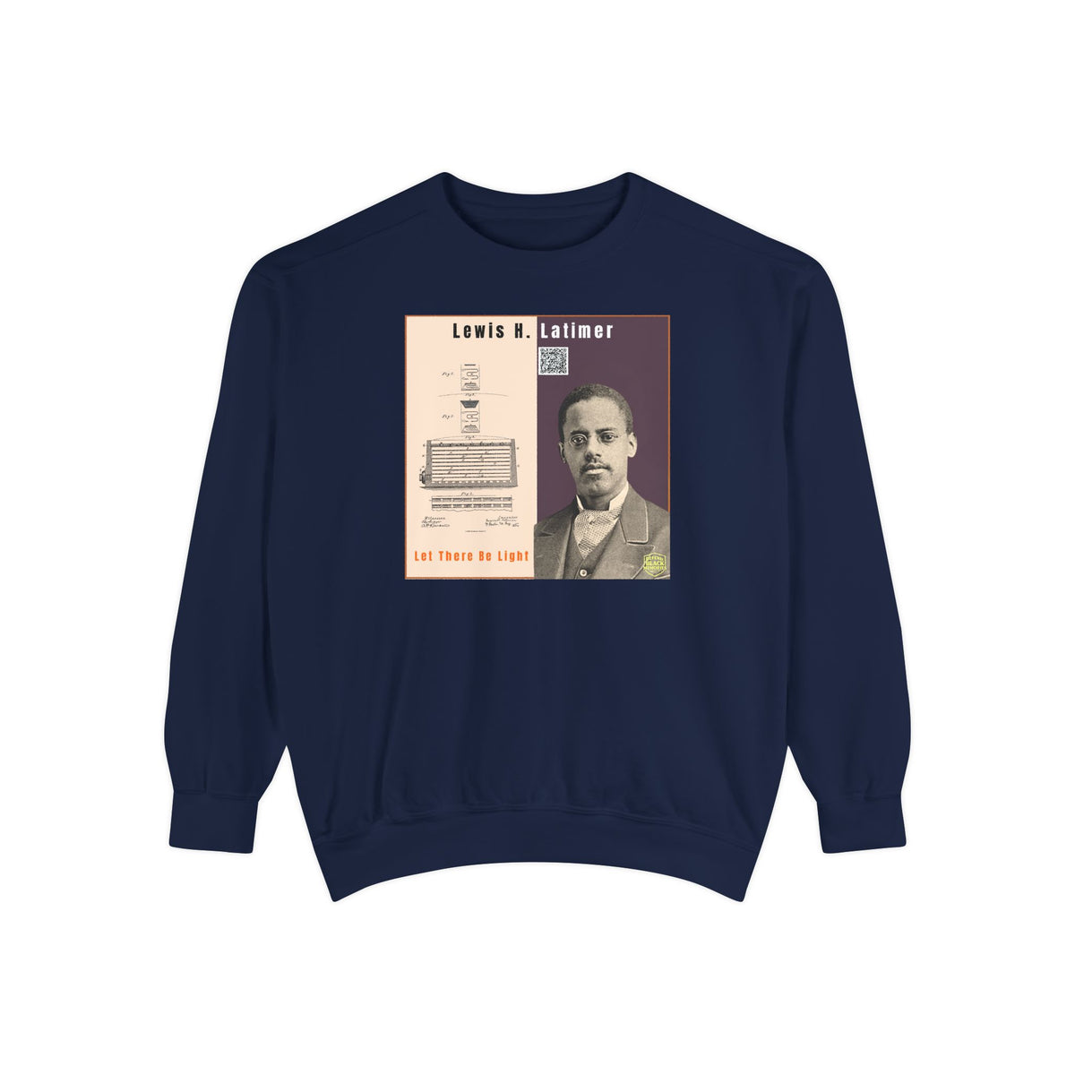 Lewis Latimer Unisex Garment-Dyed Sweatshirt (City Champs)