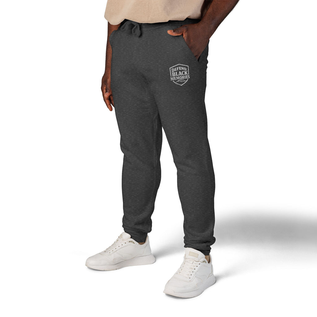 Defend Black Memories Embroidered Sweatpants