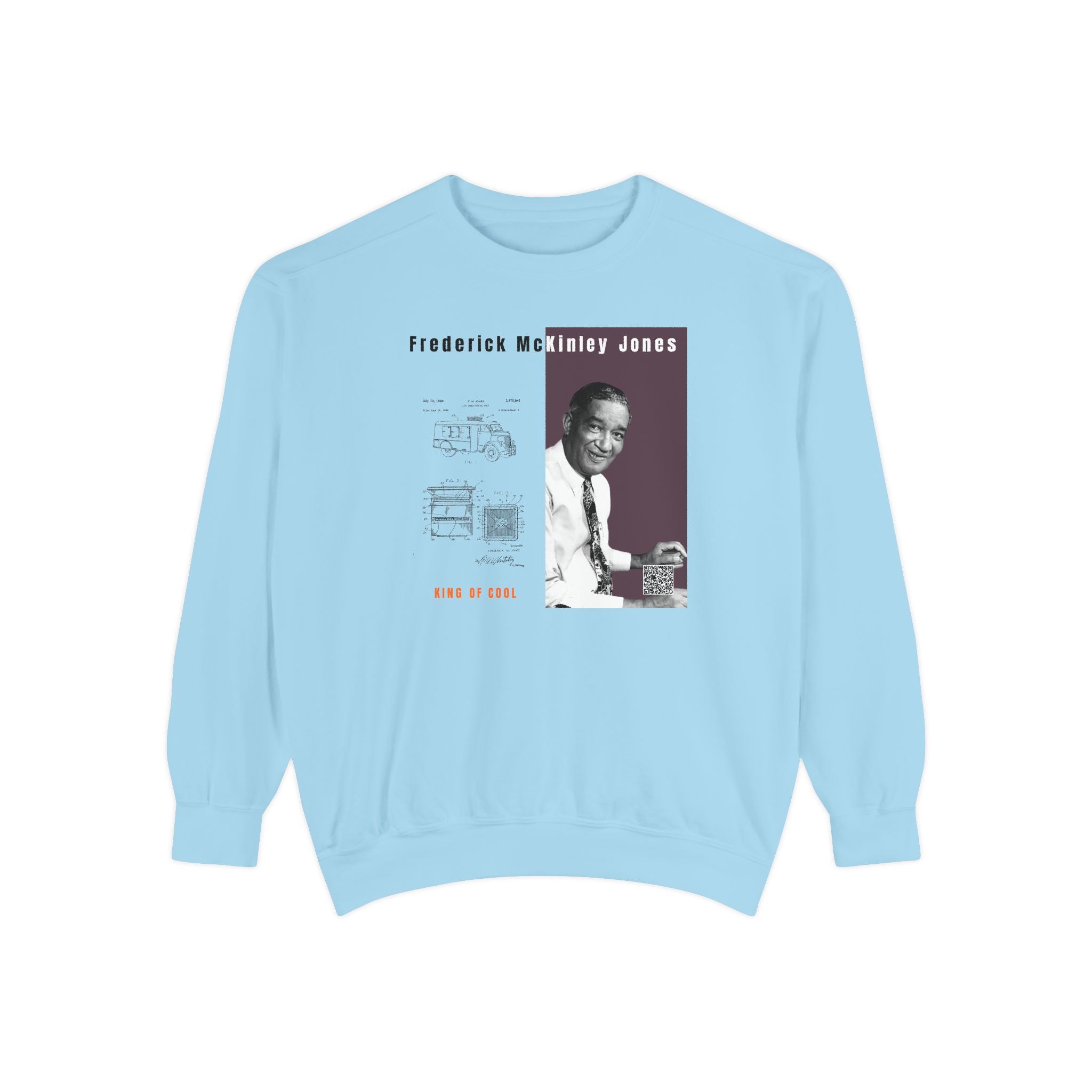Frederick McKinley Jones, Unisex, Garment-Dyed Sweatshirt