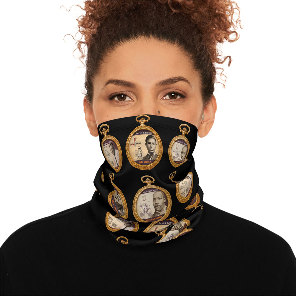 Triple Time Design Winter Neck Gaiter With Drawstring