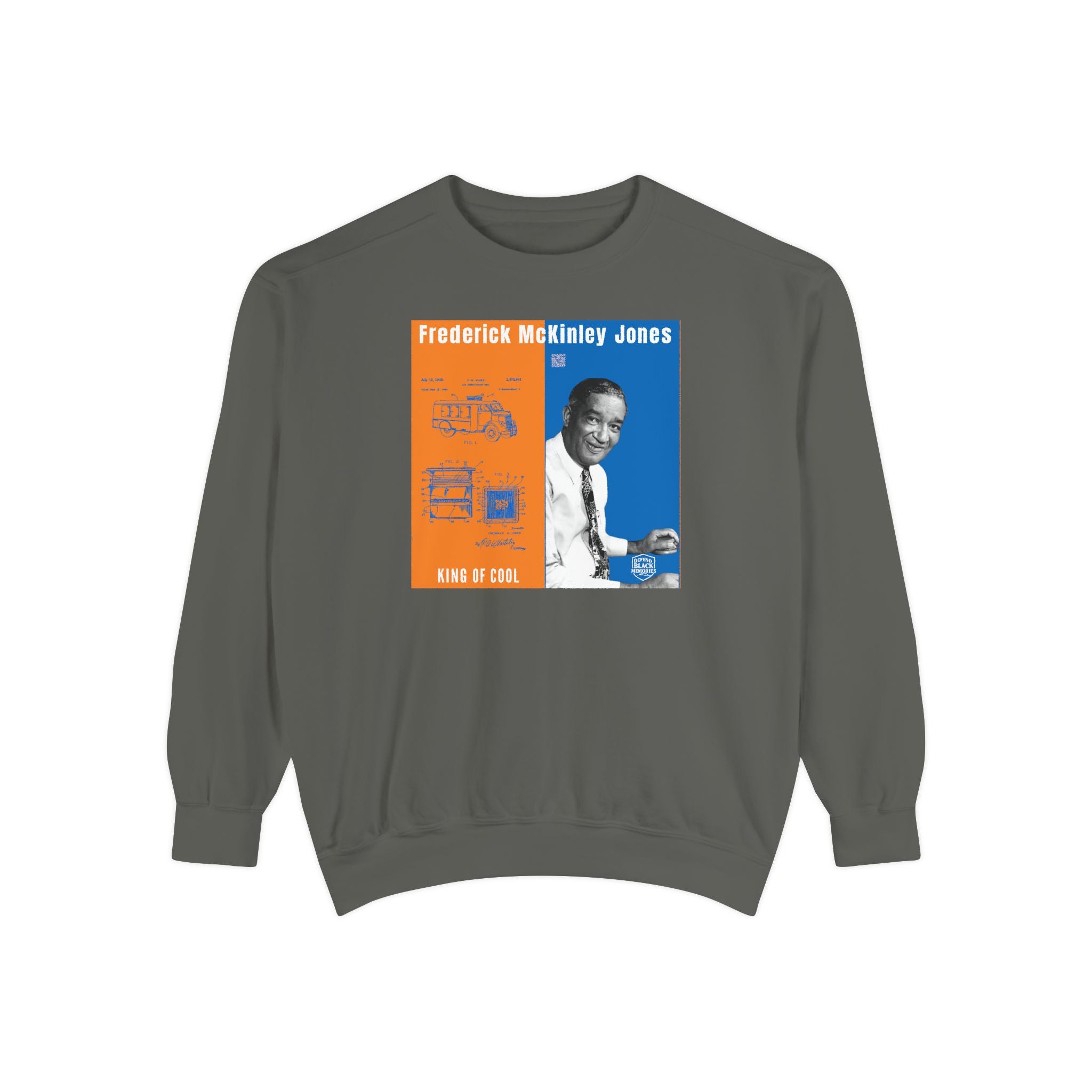 Frederick McKinley Jones, Unisex, Garment-Dyed Sweatshirt