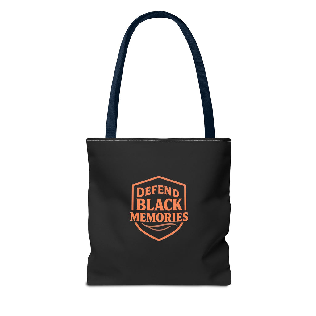 Granville T. Woods Historical Portrait Tote Bag (Black)