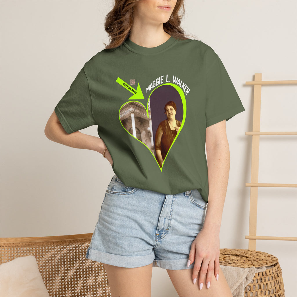 Maggie L. Walker Tribute Tee...First Woman to Charter a Bank