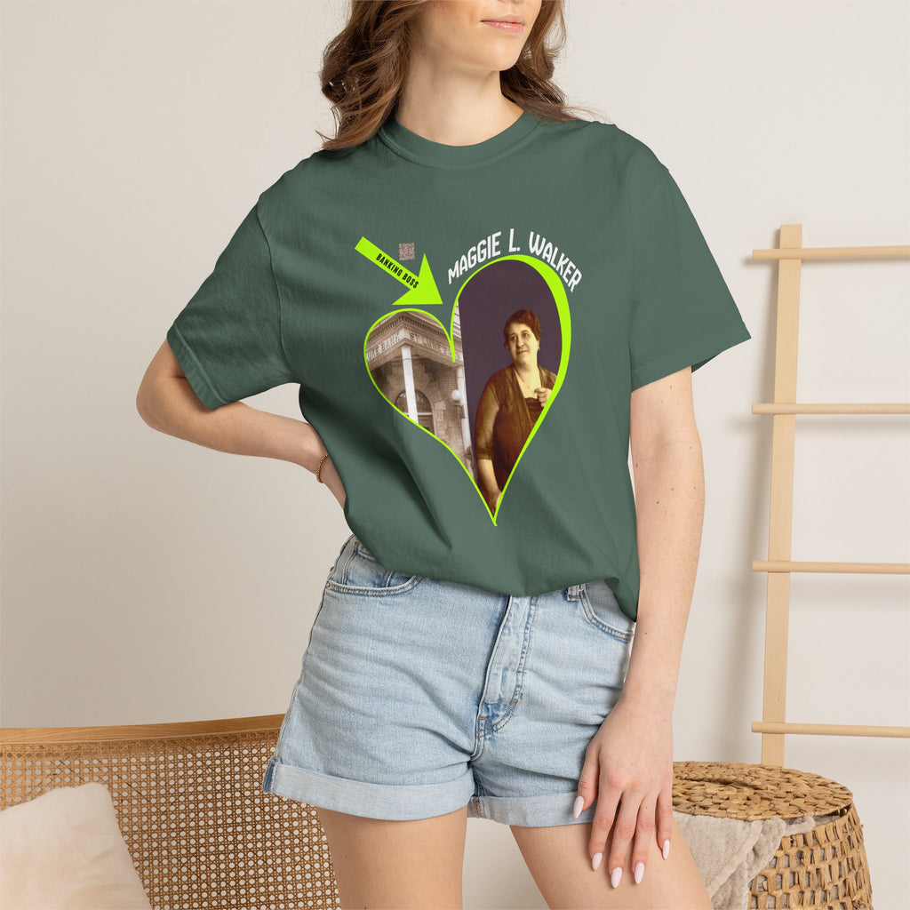 Maggie L. Walker Tribute Tee...First Woman to Charter a Bank