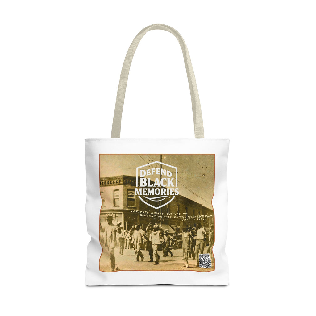 Tulsa Massacre Tote Bag (White)