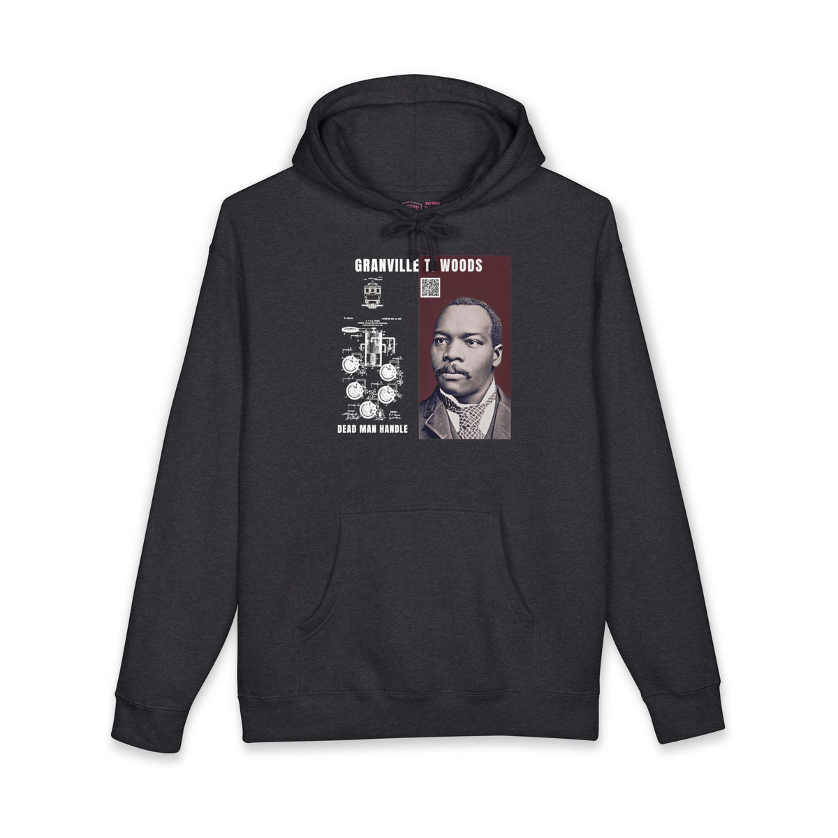 Granville T. Woods Portrait Hoodie -Historical Portrait Hoodie