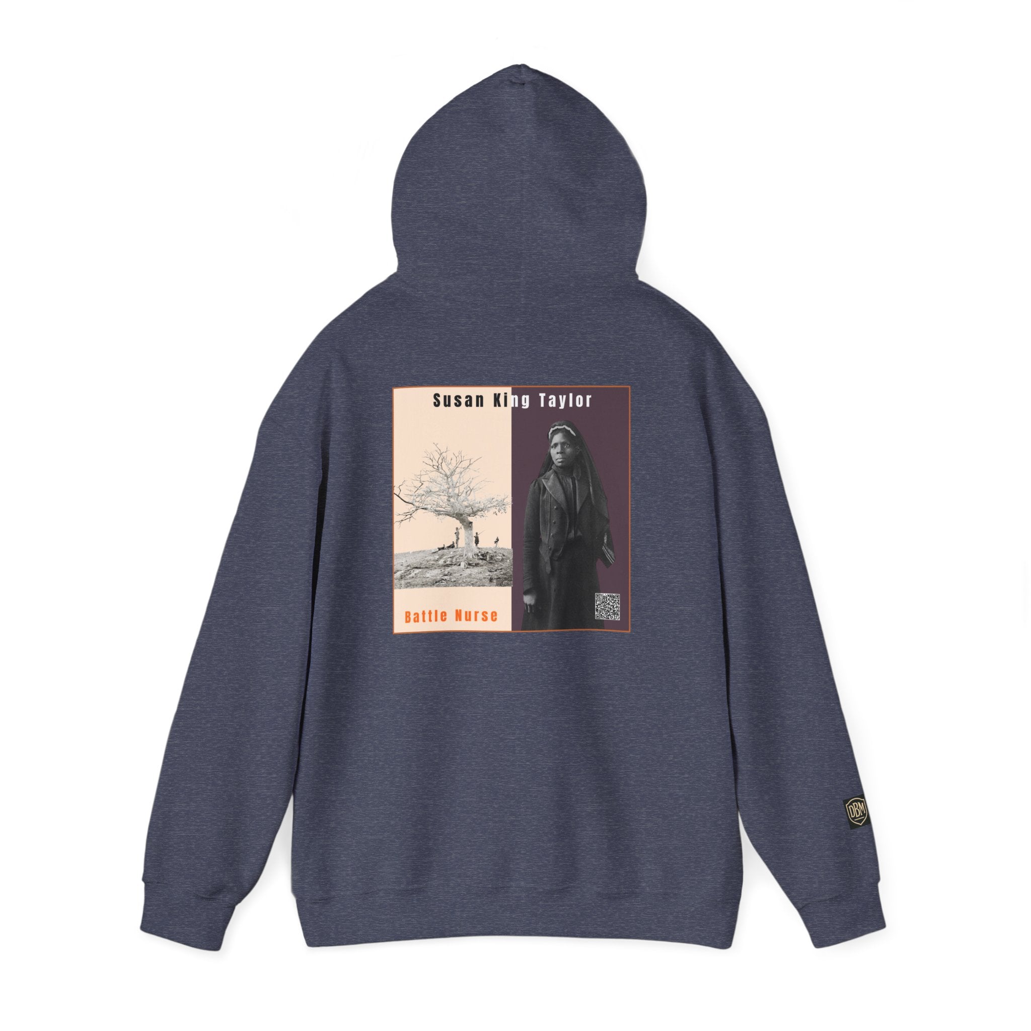 Susan King Taylor, Unisex, Historical Portrait, Heavy Blend™ Hooded Sweatshirt
