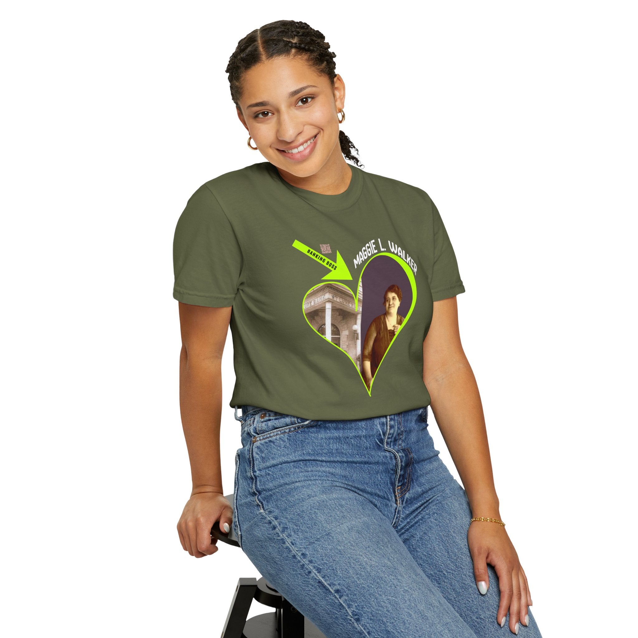 Maggie L. Walker Tribute Tee...First Woman to Charter a Bank
