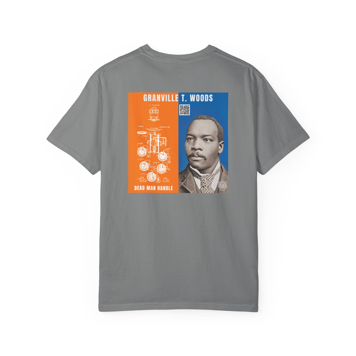 Granville T. Woods, 2 Side, Unisex, Historical Portrait T-shirt (City Champs)