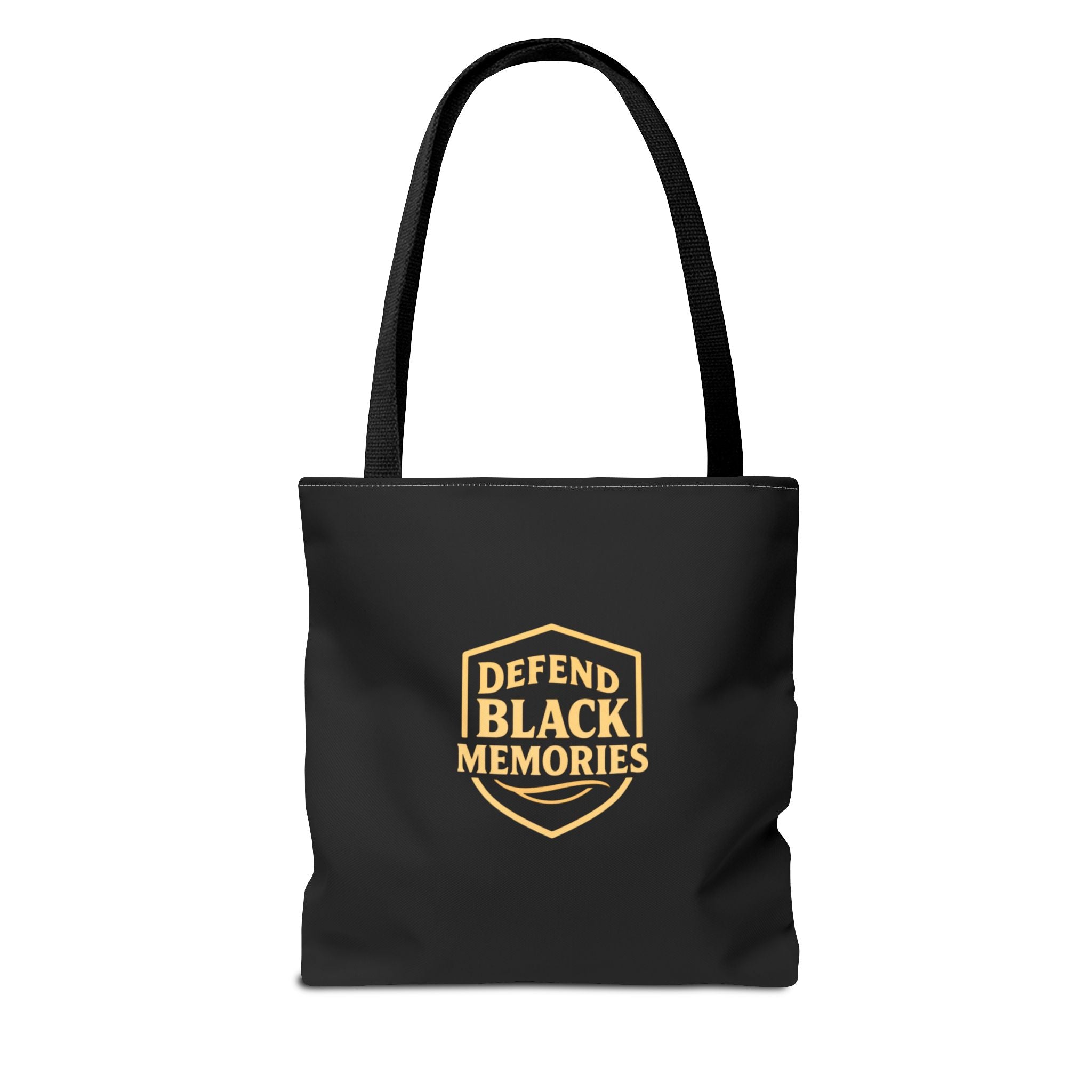 Tubman-Truth Brooch Graphic Tote Bag (Black)