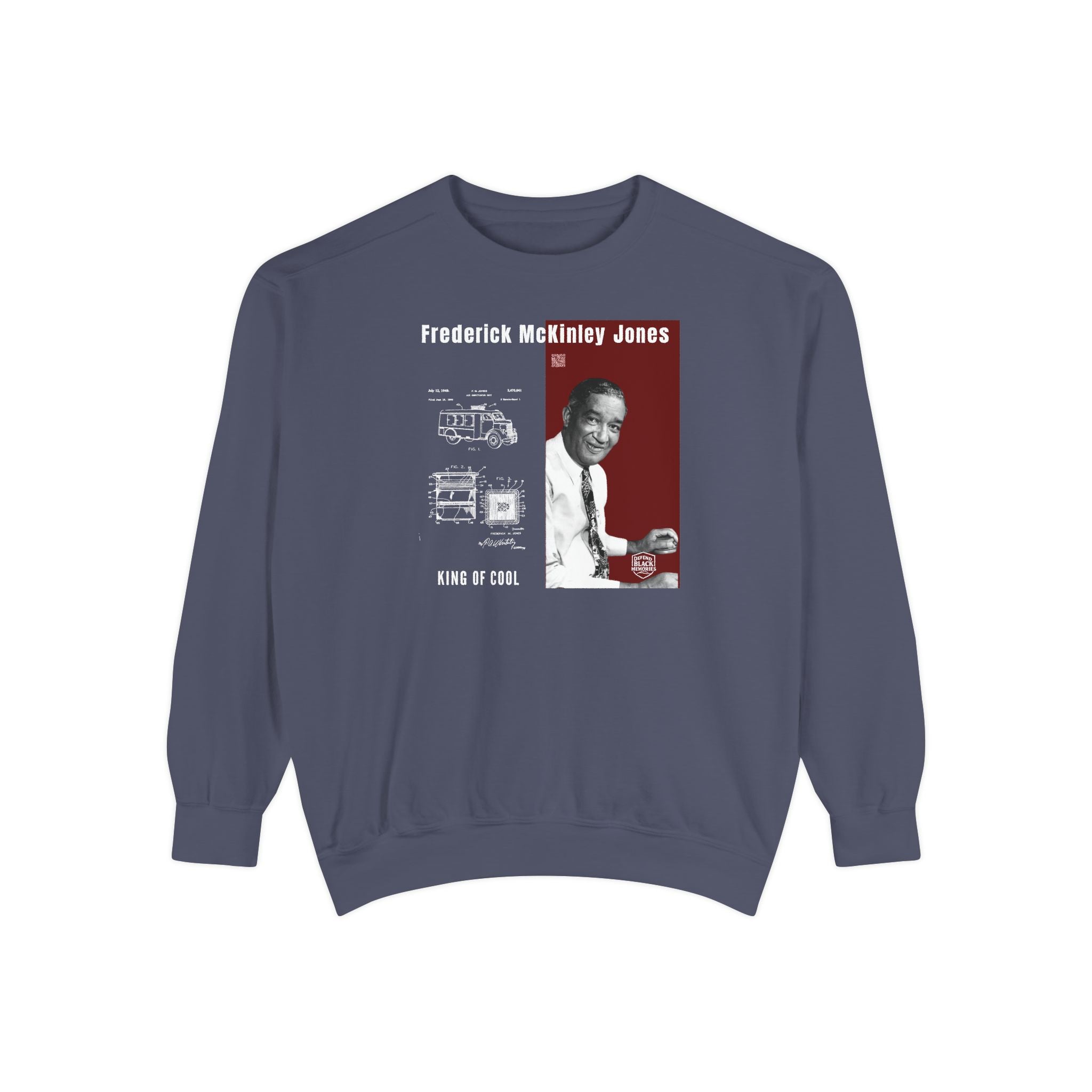 Frederick McKinley Jones, Unisex, Garment-Dyed Sweatshirt