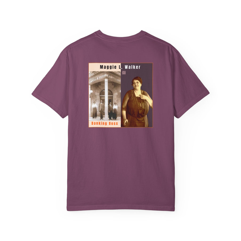 Maggie L. Walker, Unisex, 2 Side Historical Portrait T-shirt