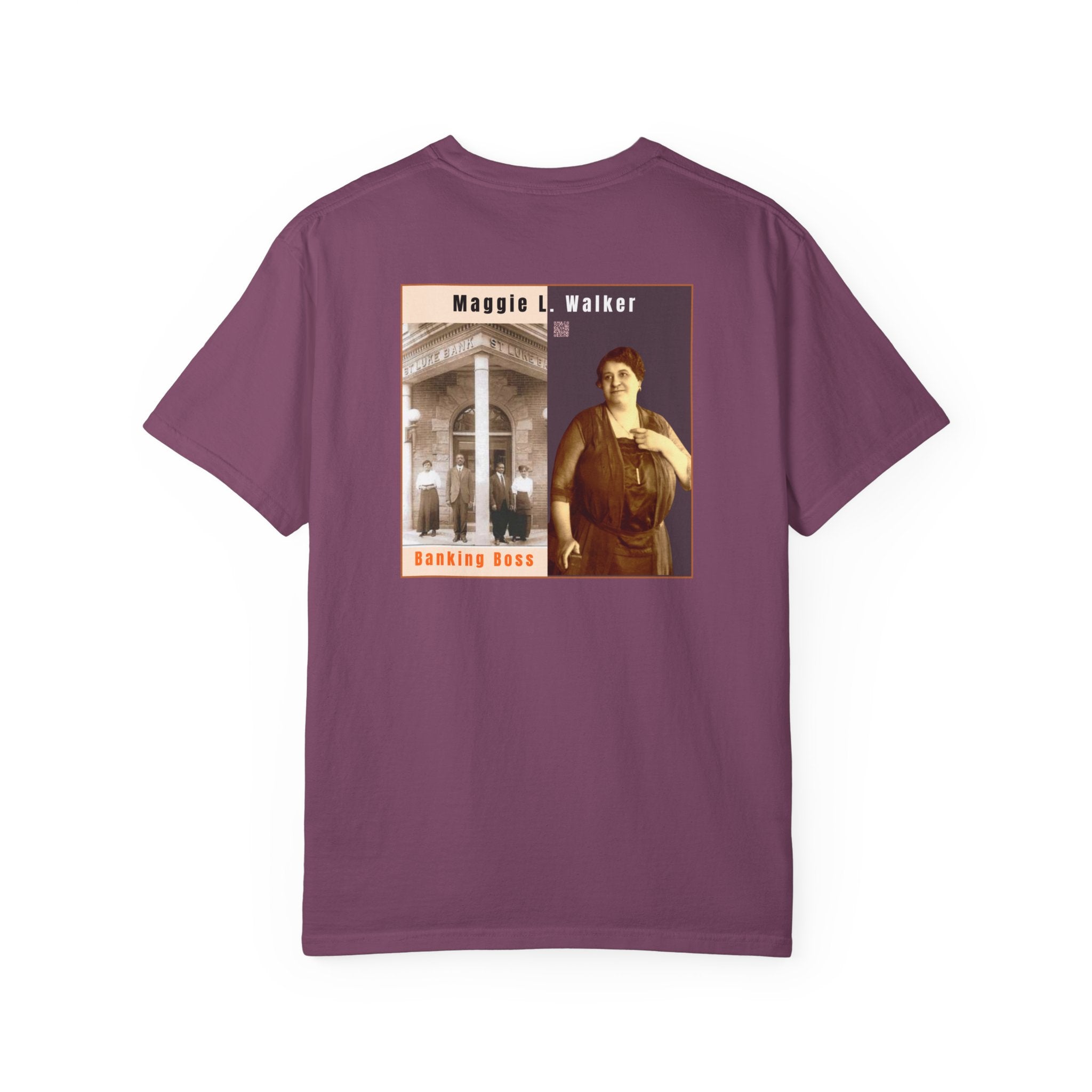 Maggie L. Walker, Unisex, 2 Side Historical Portrait T-shirt