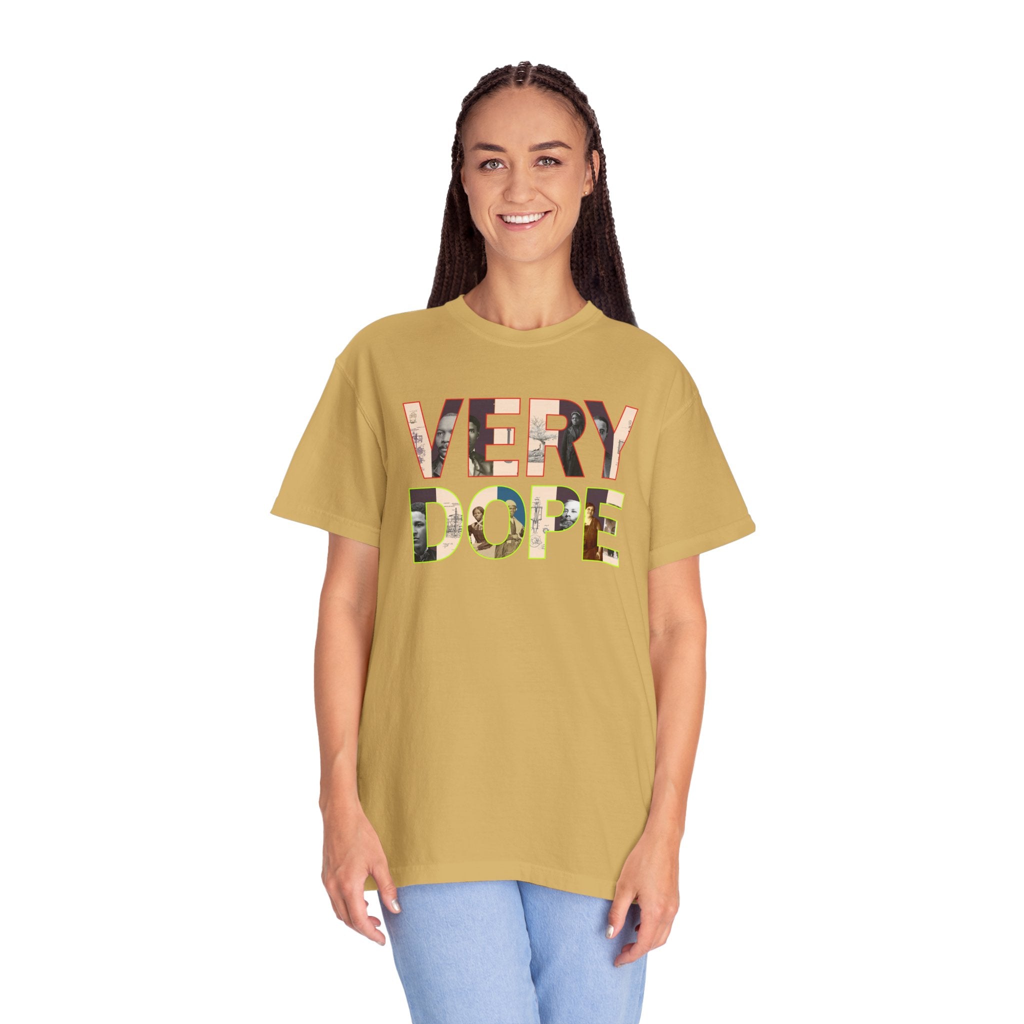 Very Dope 'Defend Black Memories' Icons Tee — Oversized Boxy T-Shirt