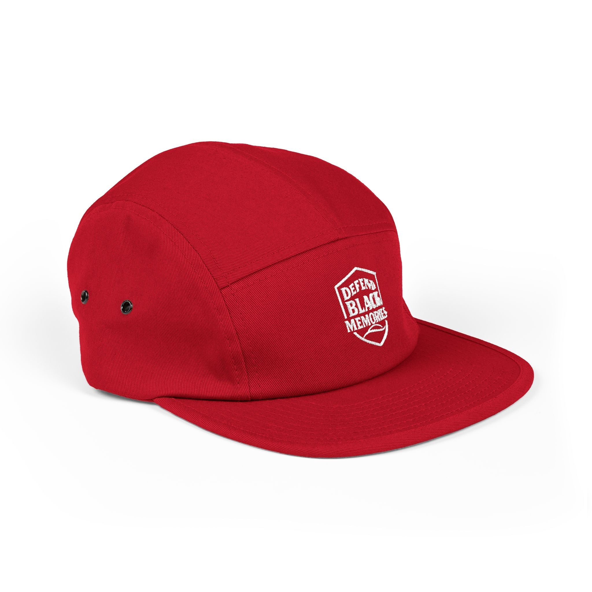 Embroidered Logo 5-Panel Cap