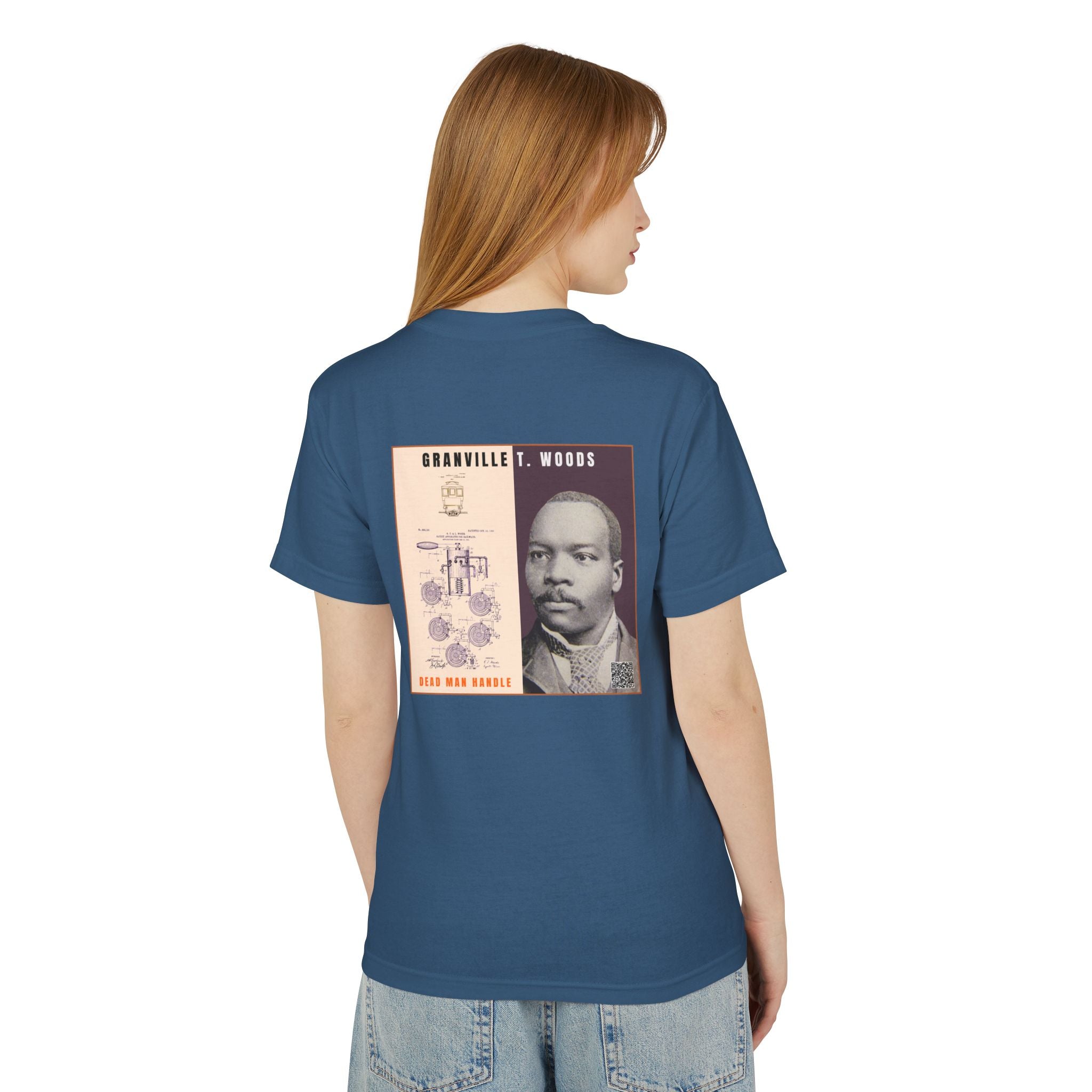 Granville T. Woods, Unisex, Historical Portrait T-shirt
