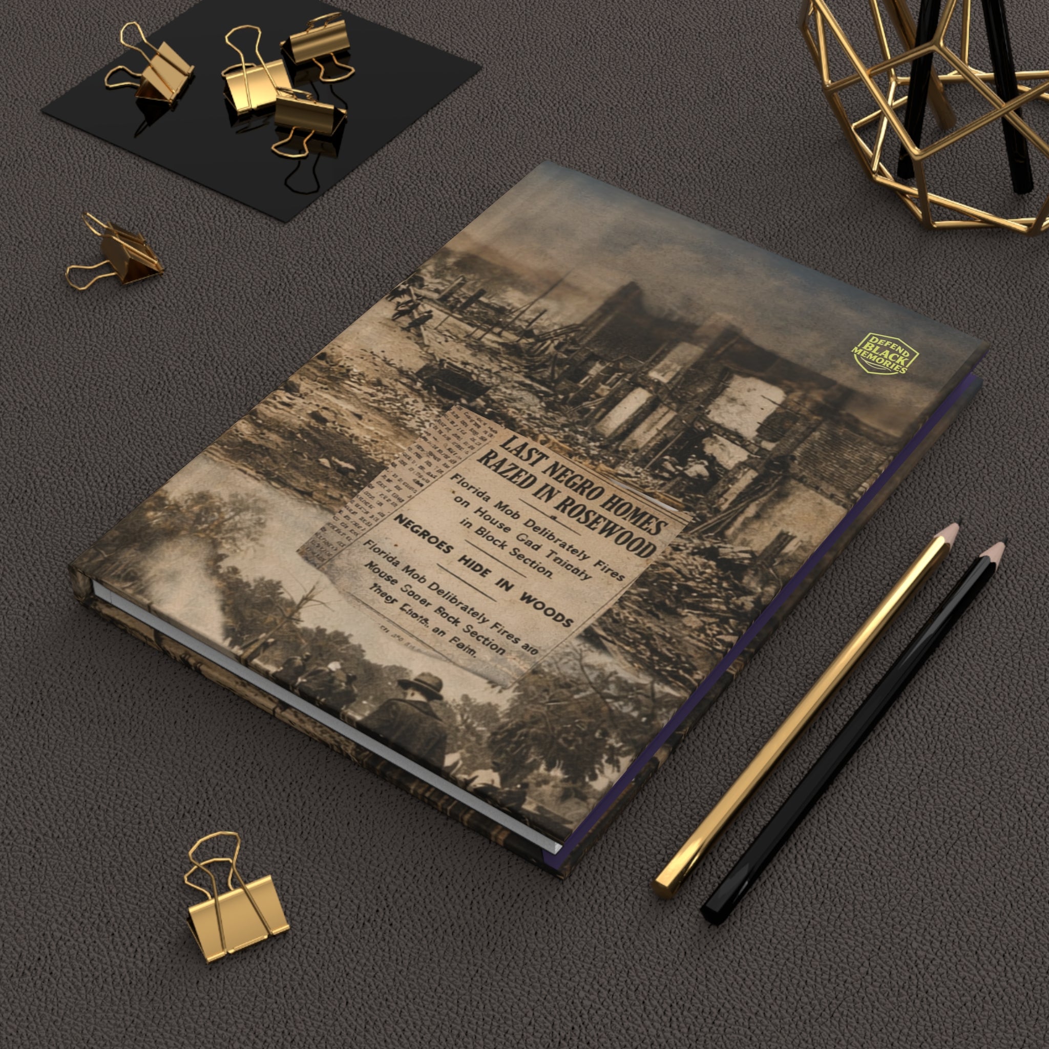 Rosewood Race Massacre, Hardcover Journal Matte (AOP)