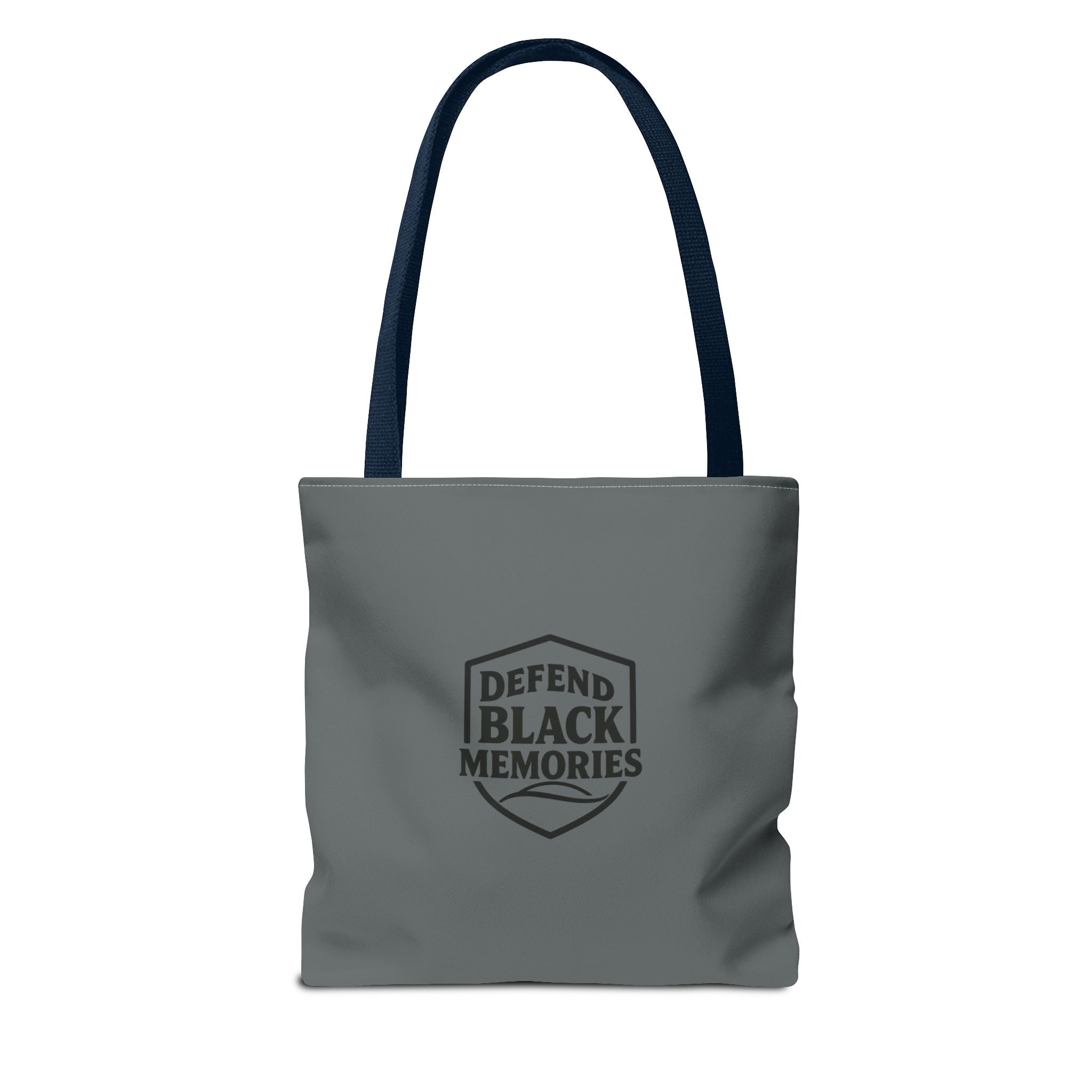 Tubman-Truth Brooch Graphic Tote Bag (Dark grey)