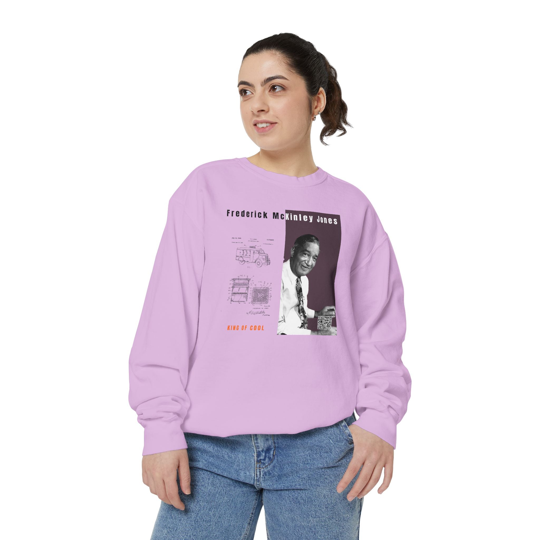 Frederick McKinley Jones, Unisex, Garment-Dyed Sweatshirt