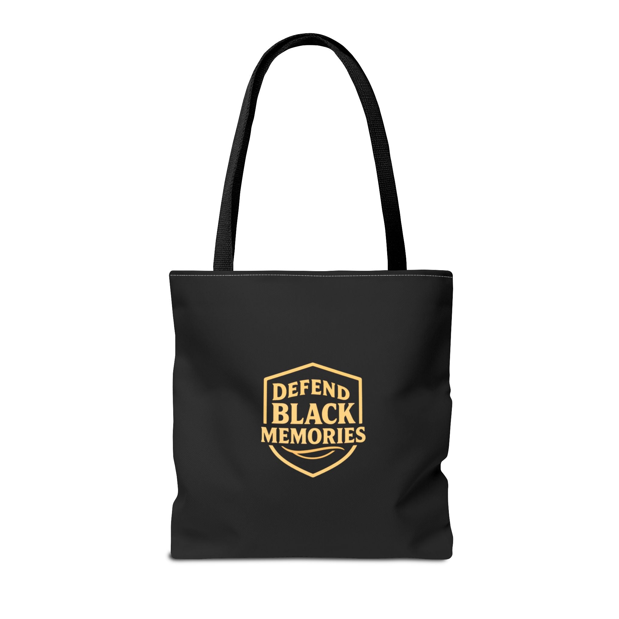 Tubman-Truth Brooch Graphic Tote Bag (Black)