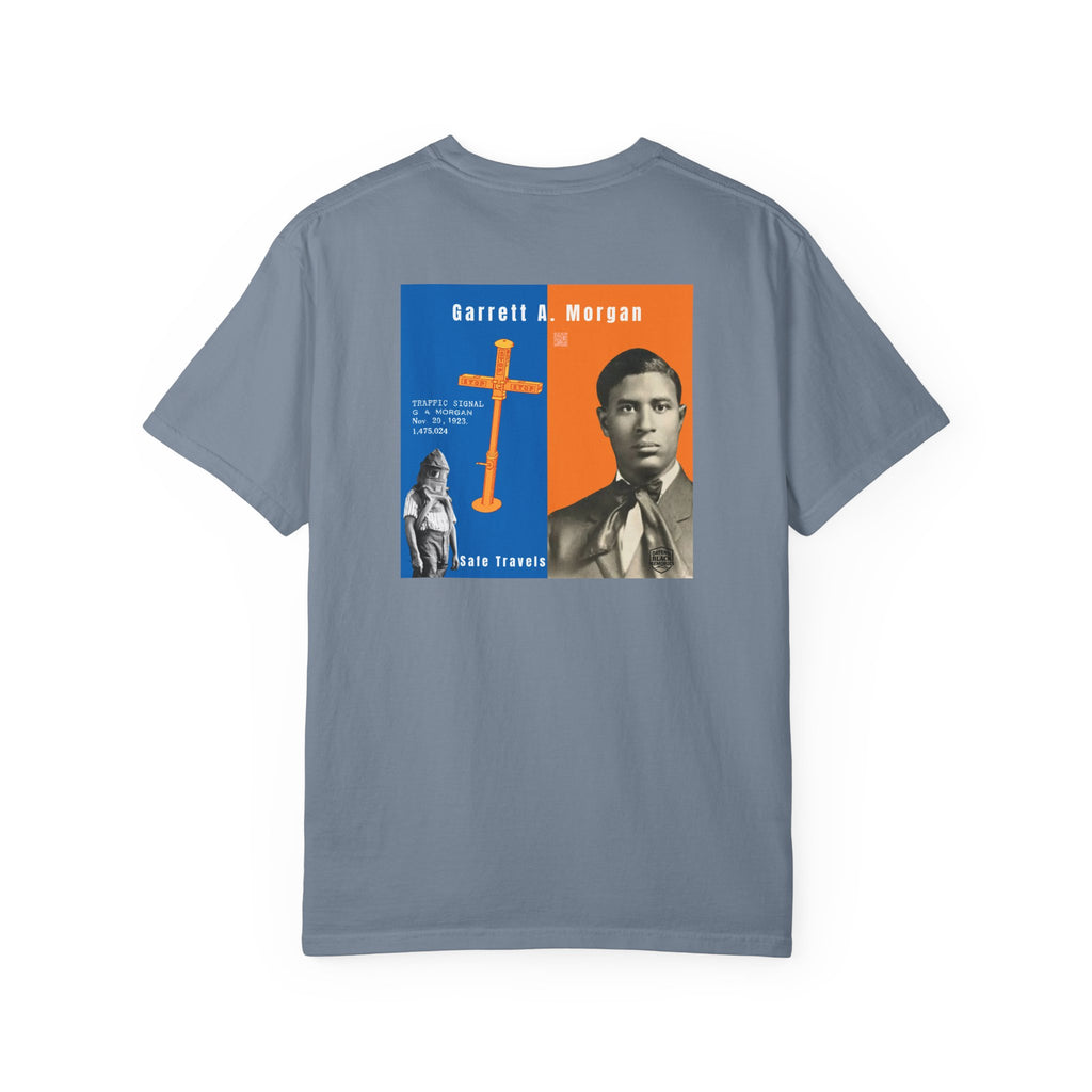 Garrett A. Morgan, 2 Side, Historical Portrait T-shirt (City Champs)