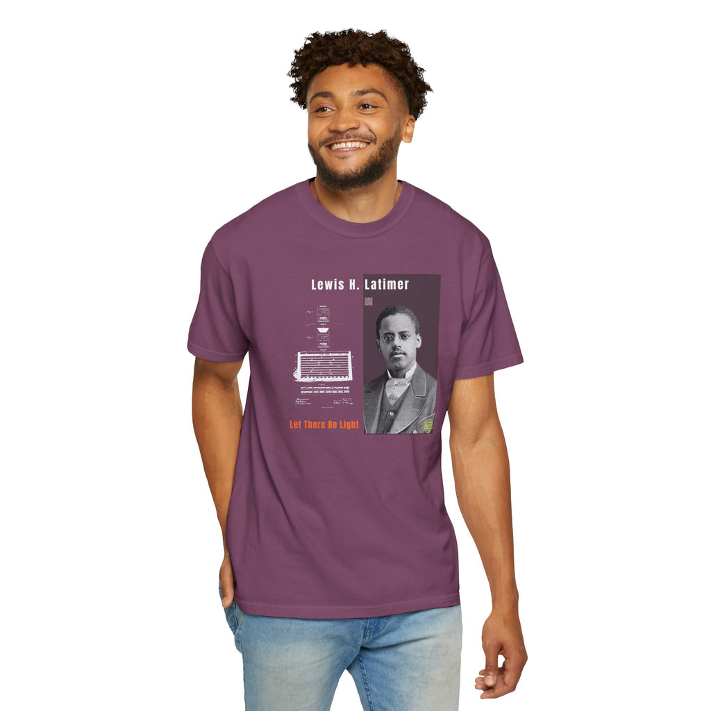 Lewis H. Latimer, Unisex, Historical Portrait T-shirt (City Champs)