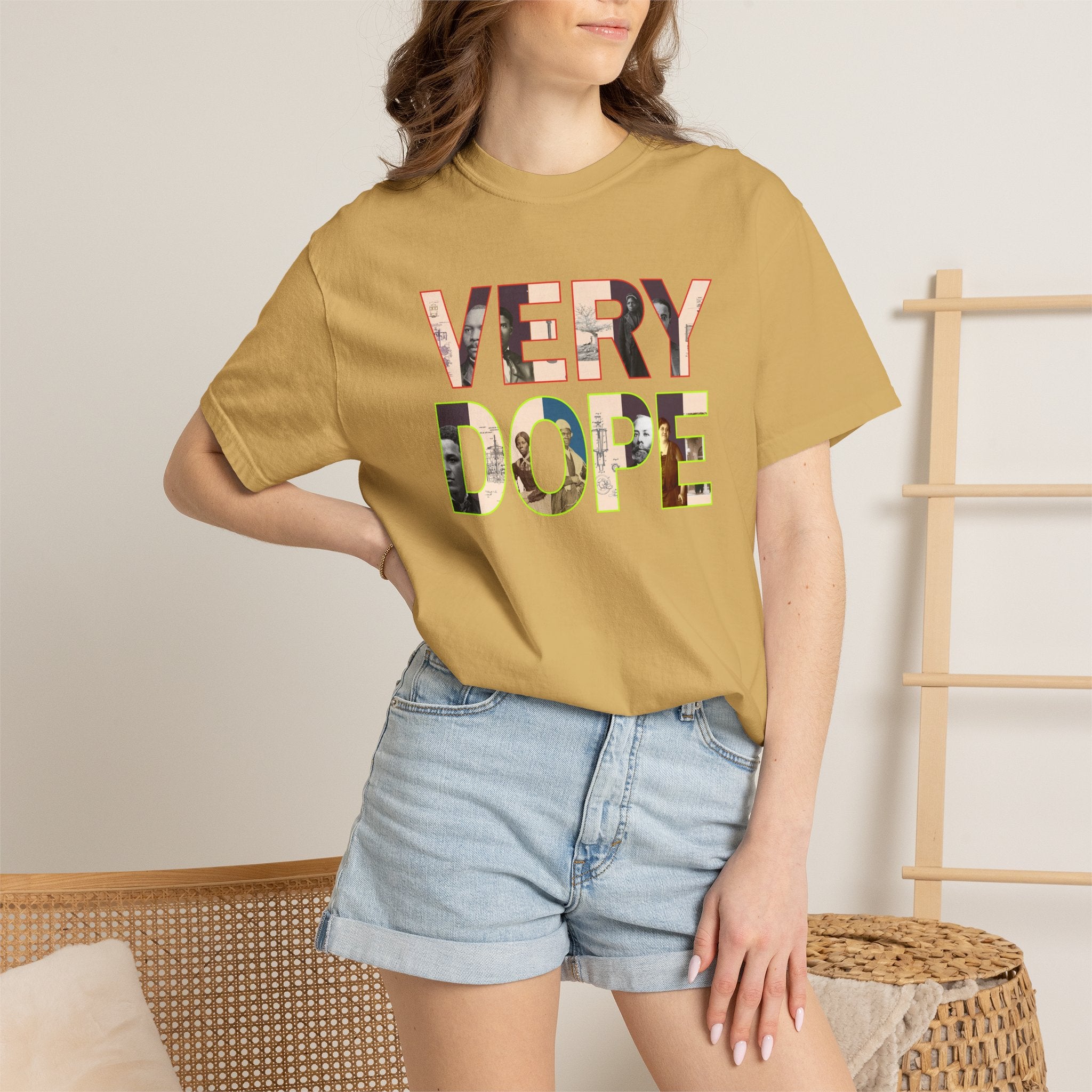 Very Dope 'Defend Black Memories' Icons Tee — Oversized Boxy T-Shirt