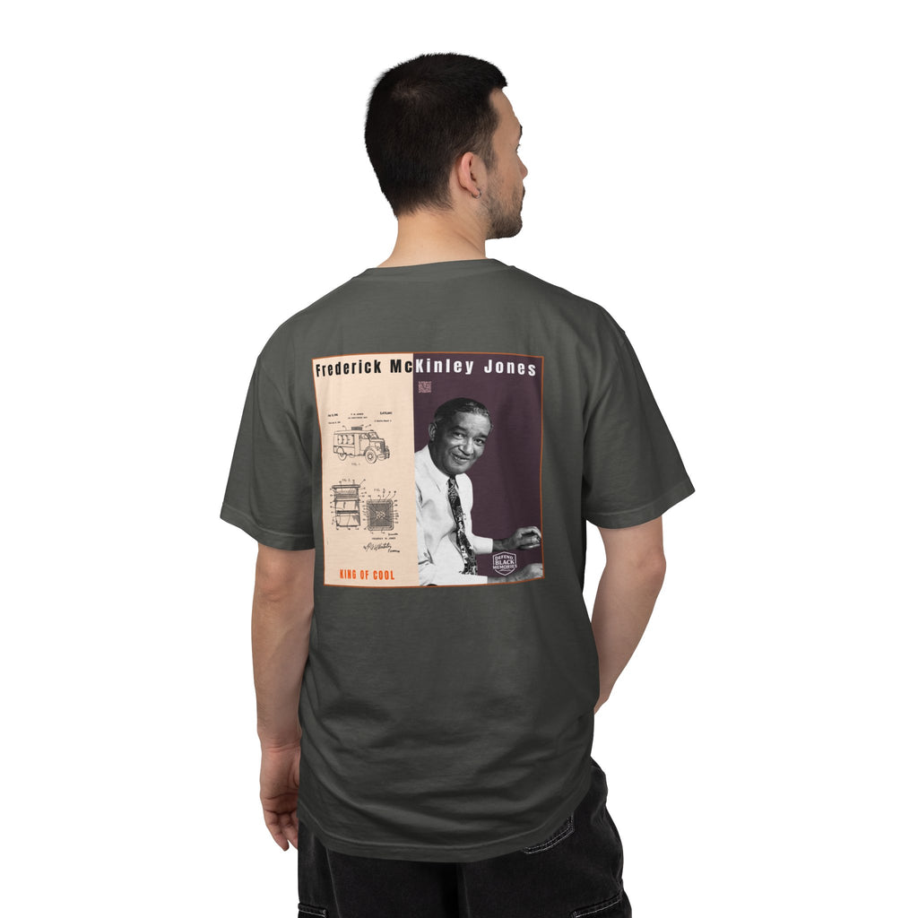 Frederick McKinley Jones, 2 Side, Unisex, Historical Portrait T-shirt (CIty Champs)