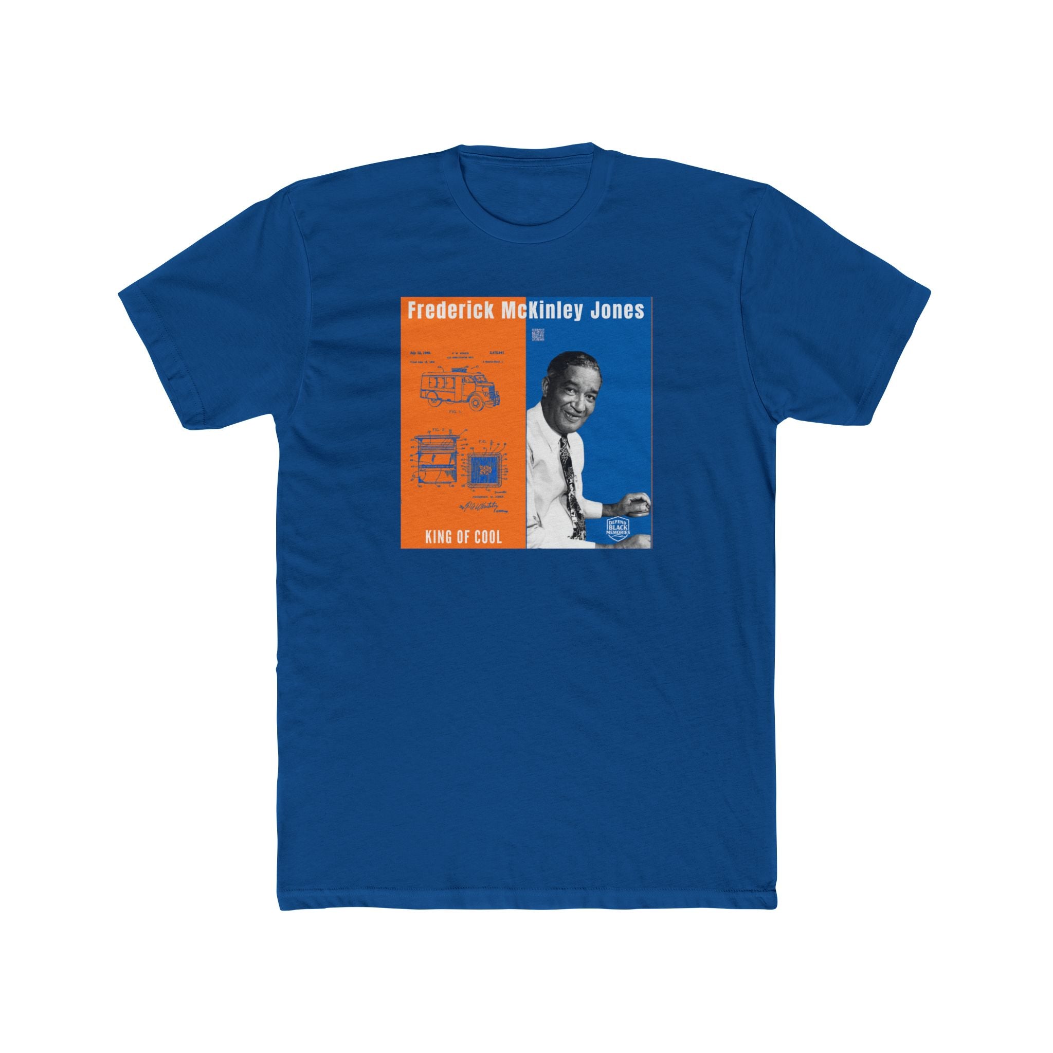 Frederick McKinley Jones, Unisex, Historical Portrait T-Shirt (City Champs)