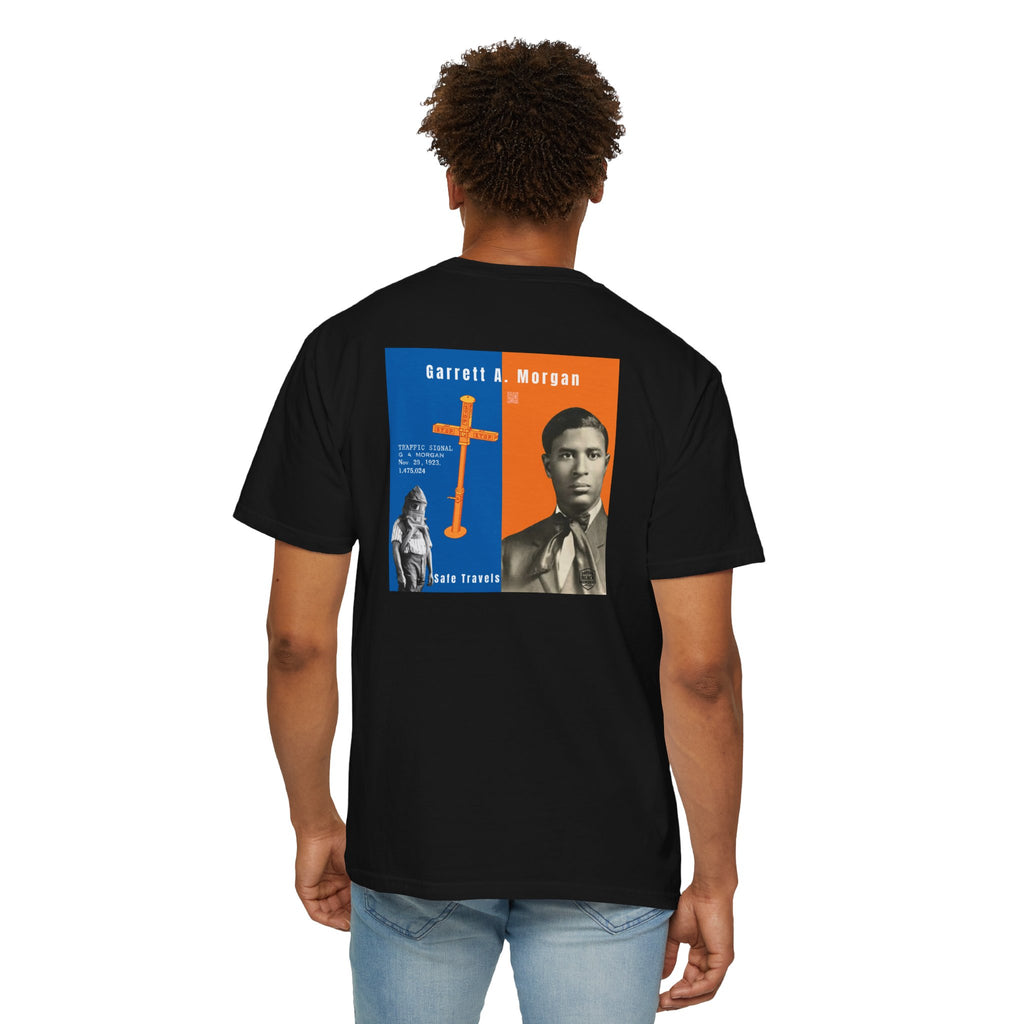 Garrett A. Morgan, 2 Side, Historical Portrait T-shirt (City Champs)