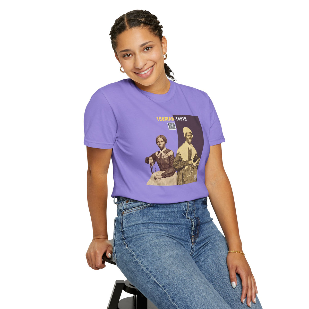 Tubman-Truth Historical Portrait Graphic Tee (City Champs)