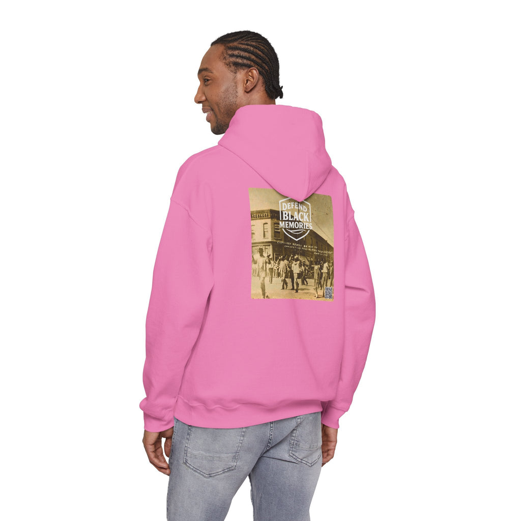 Tulsa Race Massacre, Historical Portrait Hoody, w/Back Graphic