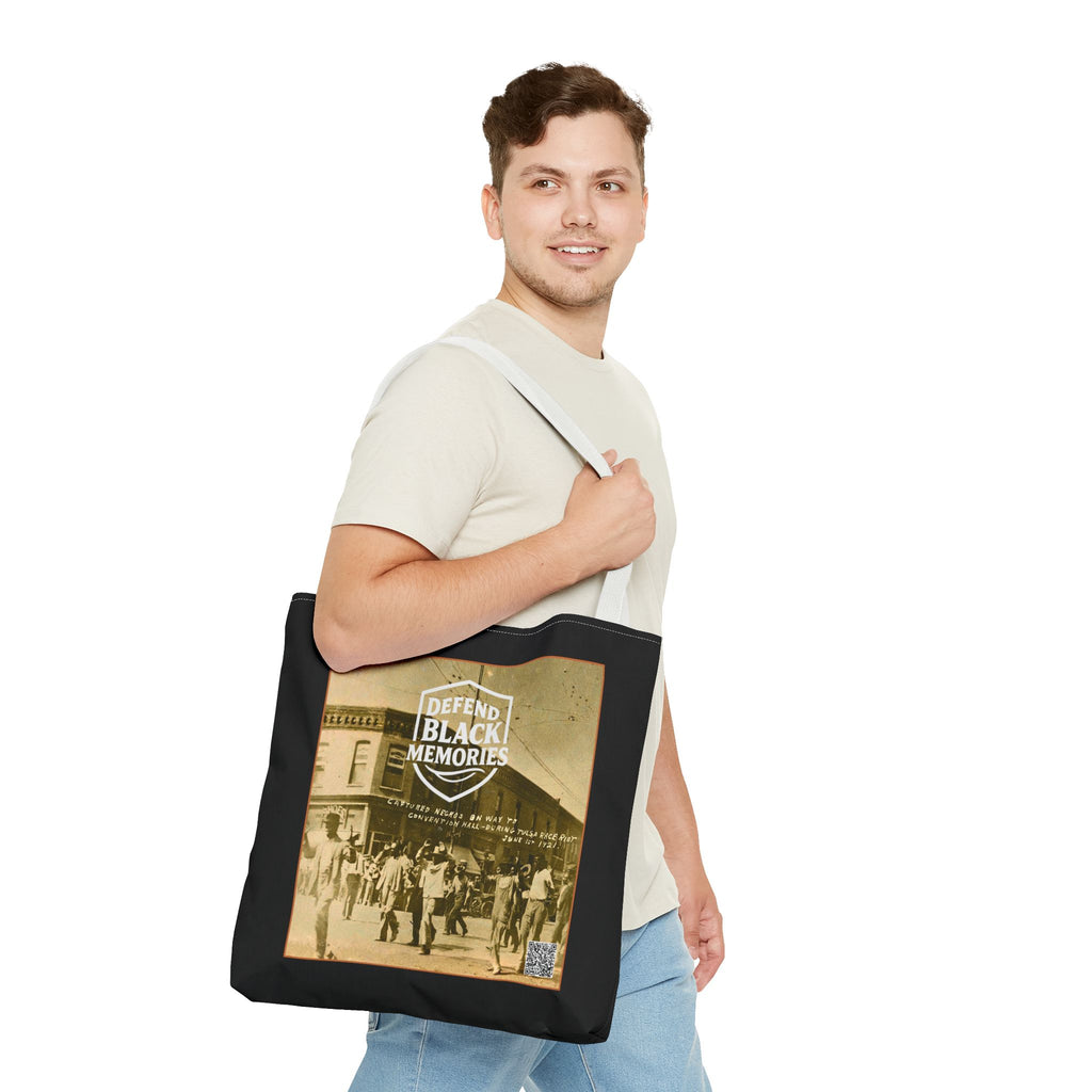 Tulsa Massacre Tote Bag (Black)